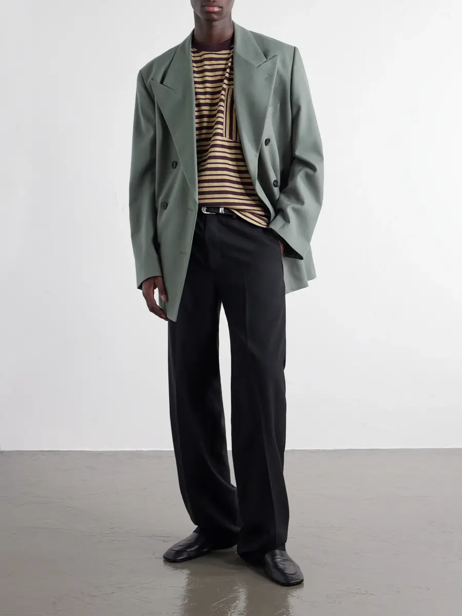 Dries Van Noten Striped Cotton-Jersey T-Shirt - Men | Thumbnail 2 Dries Van Noten Striped Cotton-Jersey T-Shirt - Men | Thumbnail 2