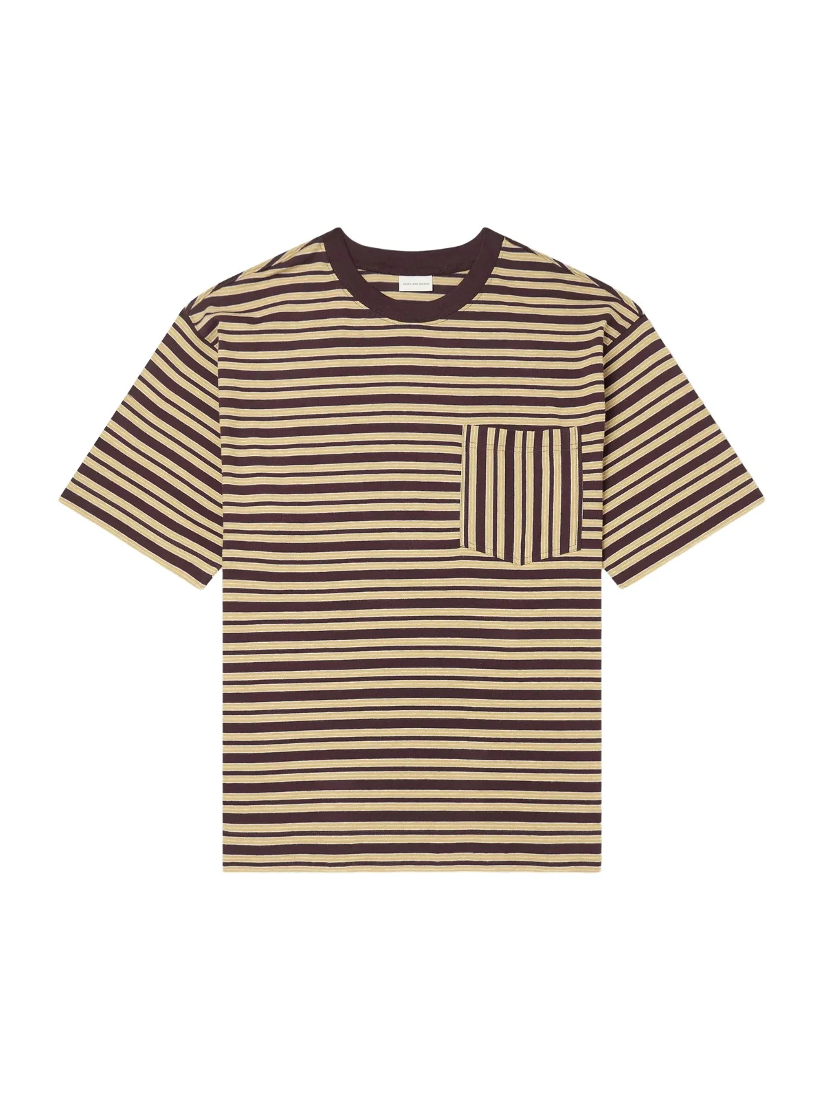 Dries Van Noten Striped Cotton-Jersey T-Shirt - Men