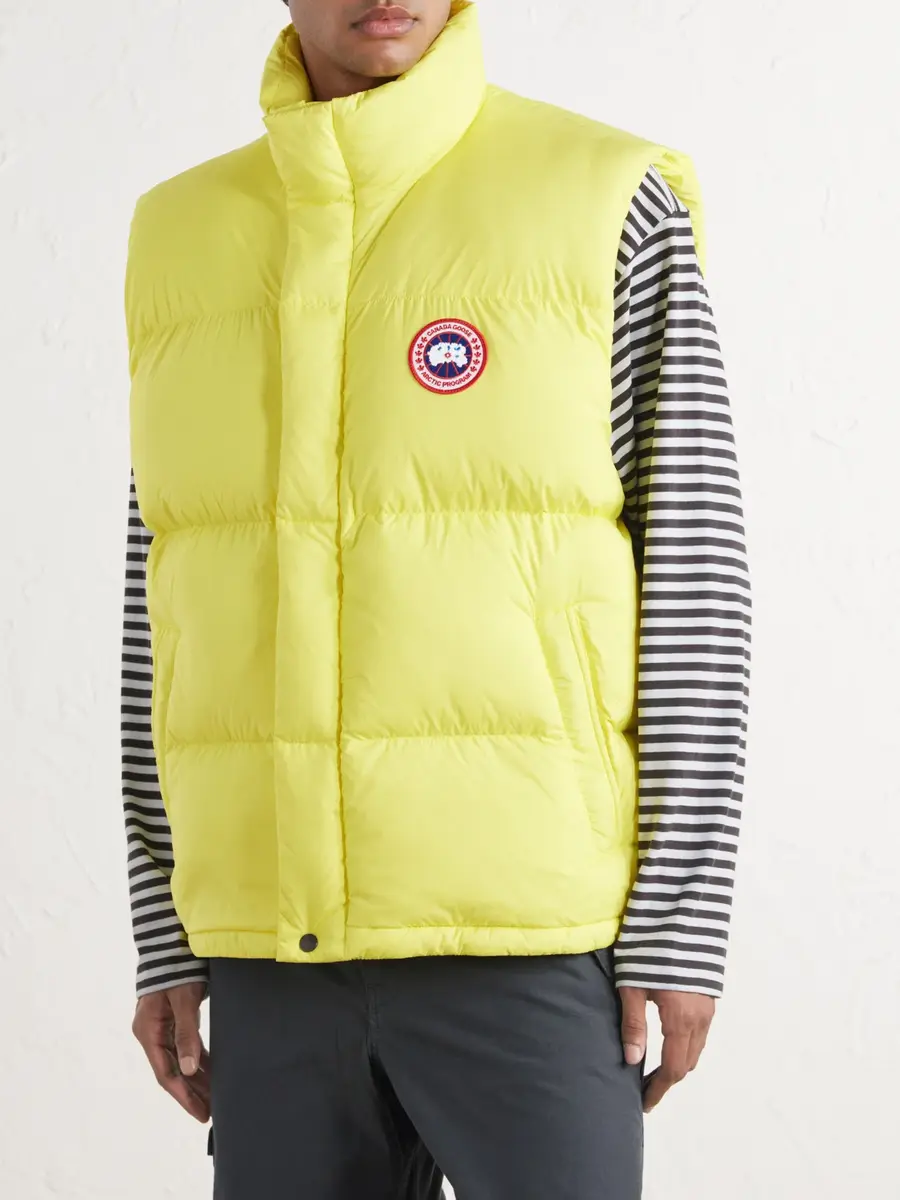 Canada Goose Sterling Logo-Appliquéd Quilted Shell Down Gilet - Men | Thumbnail 3