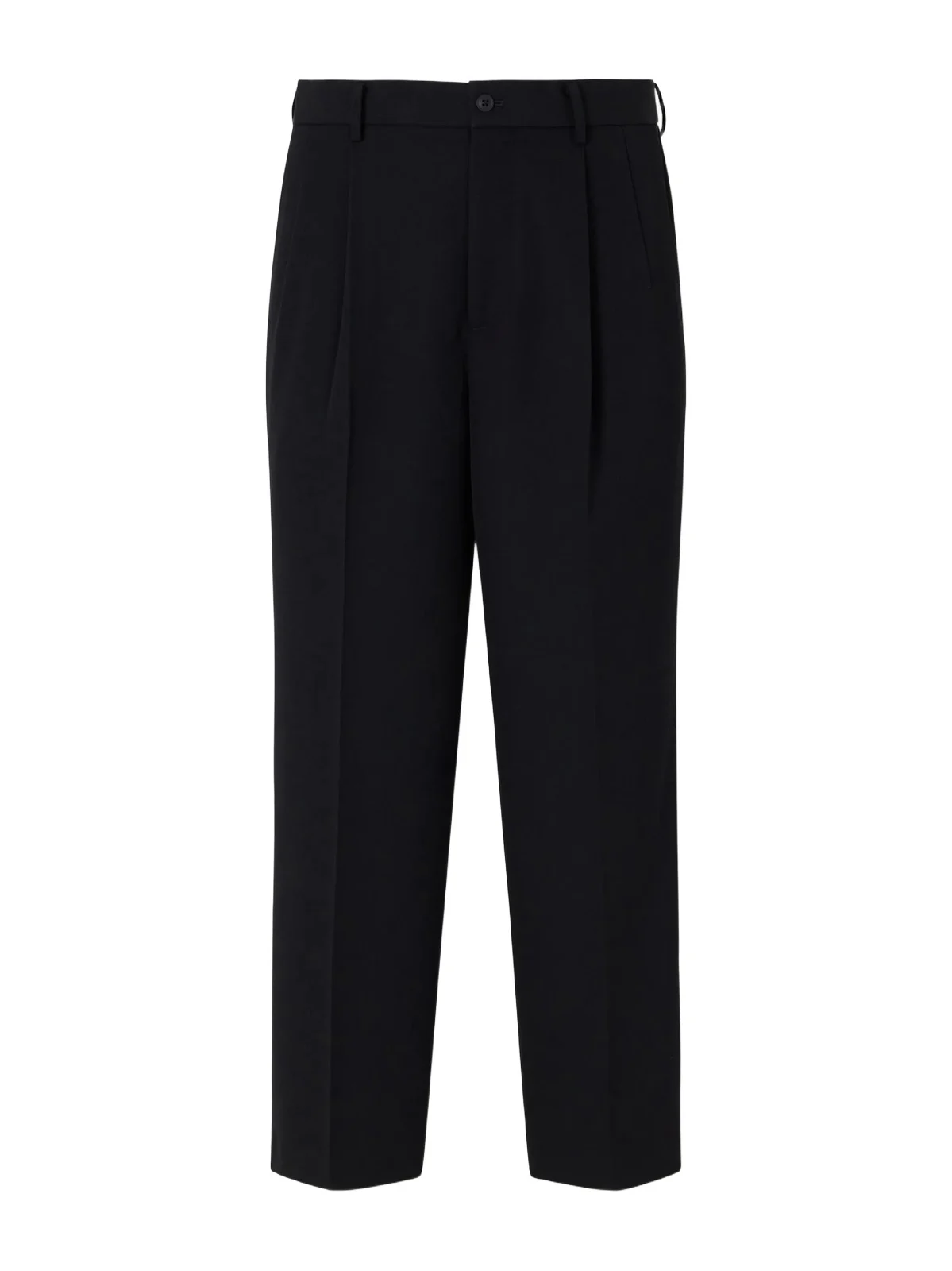 Pleated Tapered Wool-Twill Suit Trousers - Men Pleated Tapered Wool-Twill Suit Trousers - Men