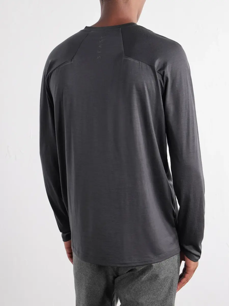 Sease Virgin Wool-Jersey Ski Base Layer - Men | Thumbnail 4 Sease Virgin Wool-Jersey Ski Base Layer - Men | Thumbnail 4
