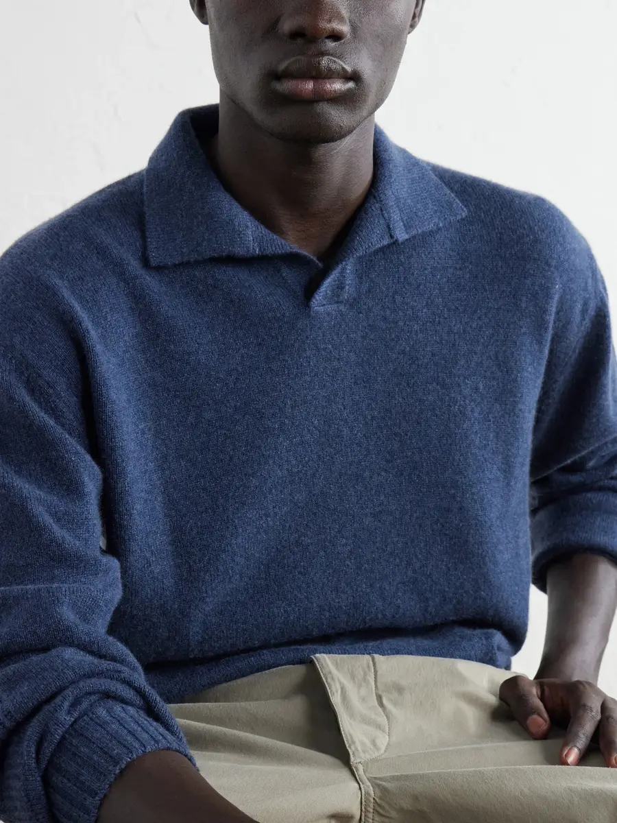 Sease Cashmere Polo Sweater - Men | Thumbnail 5 Sease Cashmere Polo Sweater - Men | Thumbnail 5