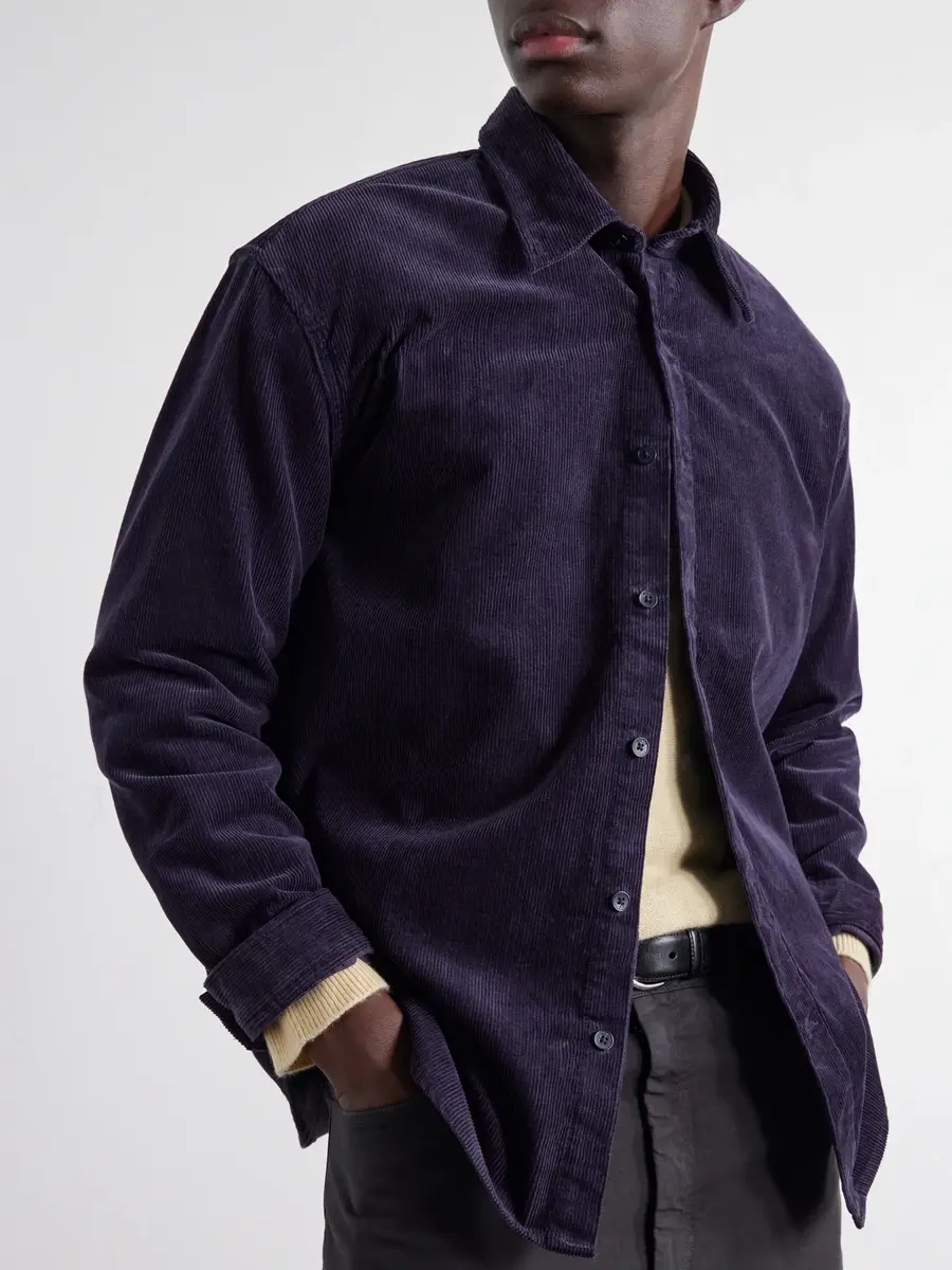 NN07 Casper 50002 Organic Cotton-Corduroy Overshirt - Men | Thumbnail 5
