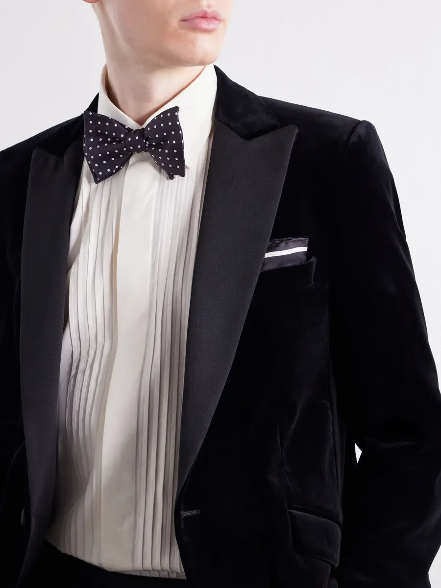 Favourbrook Grosgrain-Trimmed Cotton-Velvet Tuxedo Jacket - Men | Thumbnail 5 Favourbrook Grosgrain-Trimmed Cotton-Velvet Tuxedo Jacket - Men | Thumbnail 5