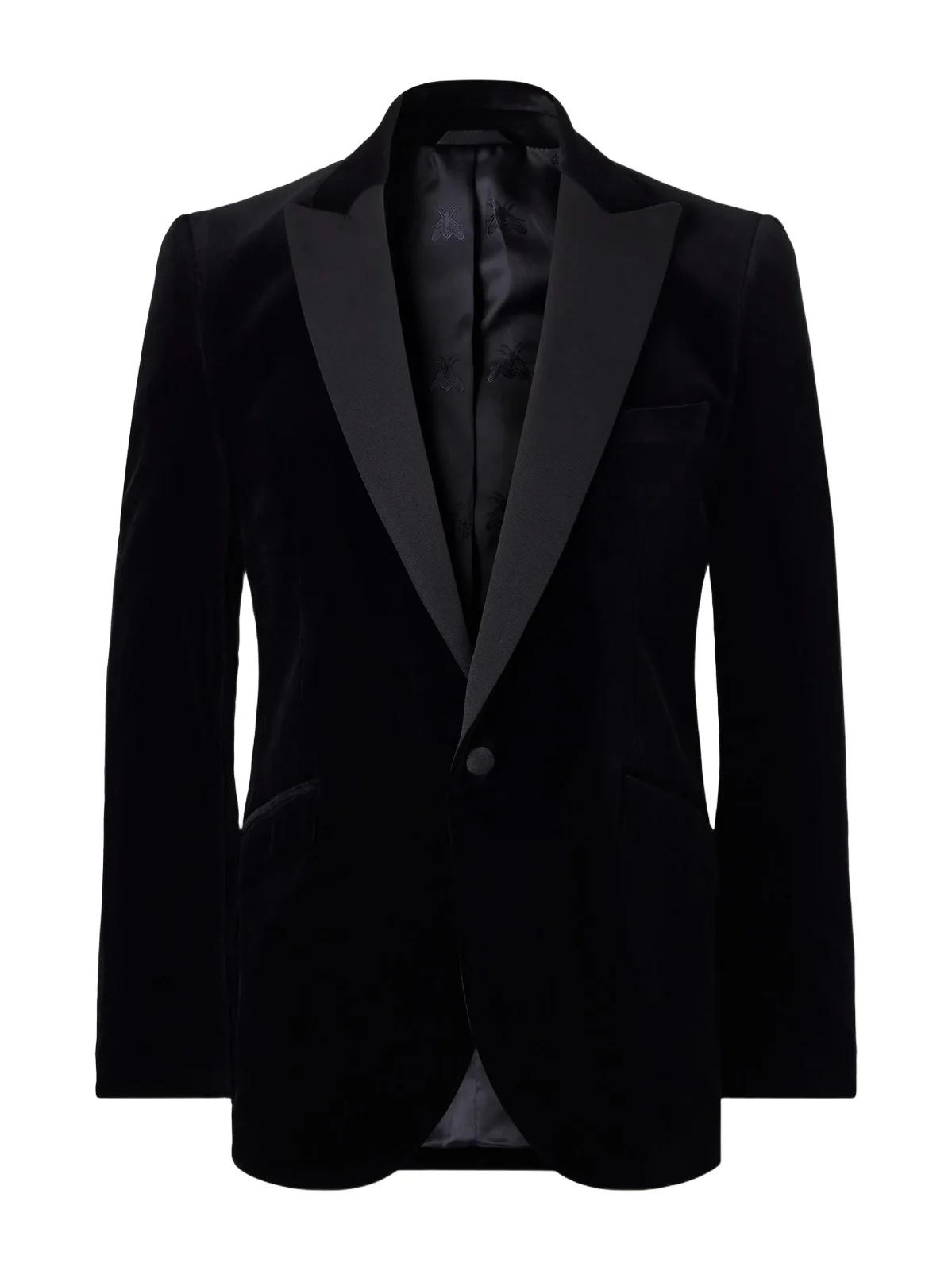 Favourbrook Grosgrain-Trimmed Cotton-Velvet Tuxedo Jacket - Men