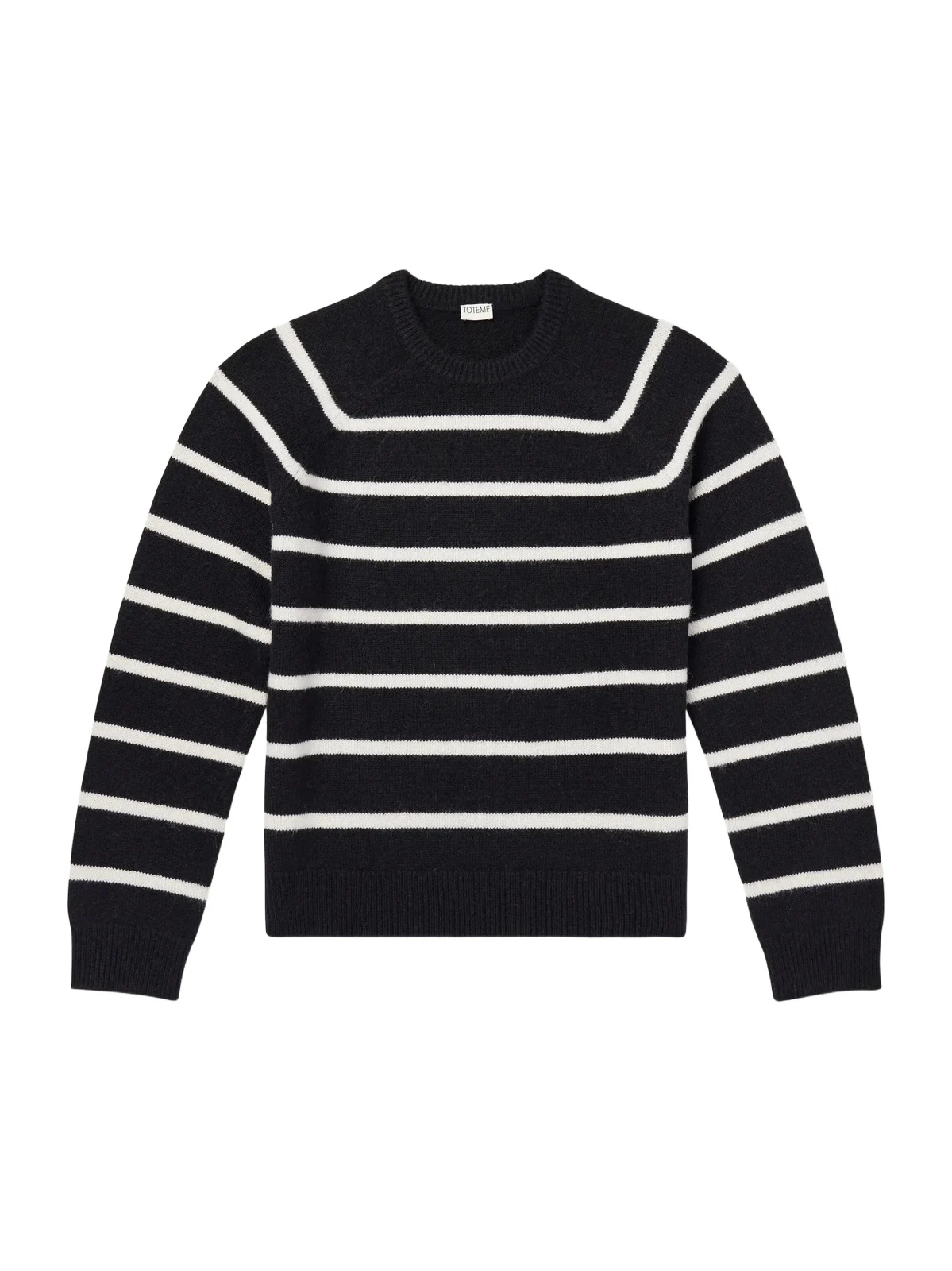 Striped Alpaca and Cashmere-Blend Sweater - Men Striped Alpaca and Cashmere-Blend Sweater - Men