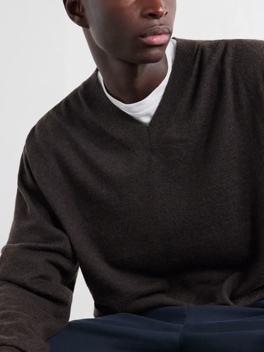 ATON Cotton and Yak-Blend Sweater - Men | Thumbnail 5 ATON Cotton and Yak-Blend Sweater - Men | Thumbnail 5