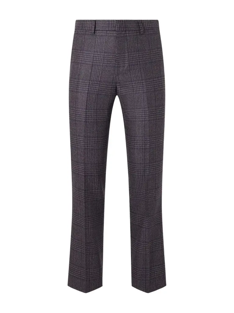 Paul Smith Brierley Slim-Fit Houndstooth Wool and Silk-Blend Trousers - Men