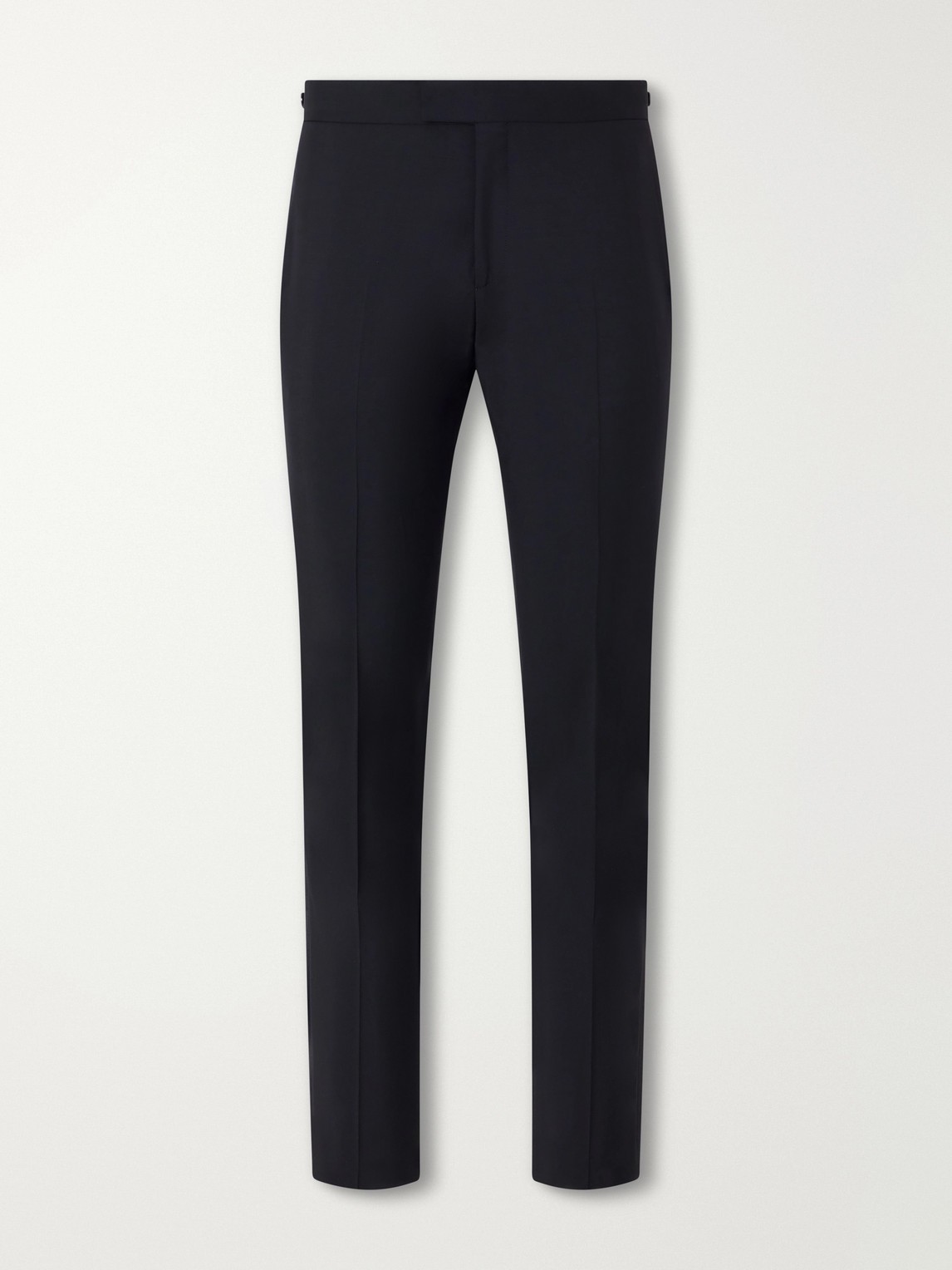 Straight-Leg Satin-Trimmed Wool and Mohair-Blend Tuxedo Trousers - Men