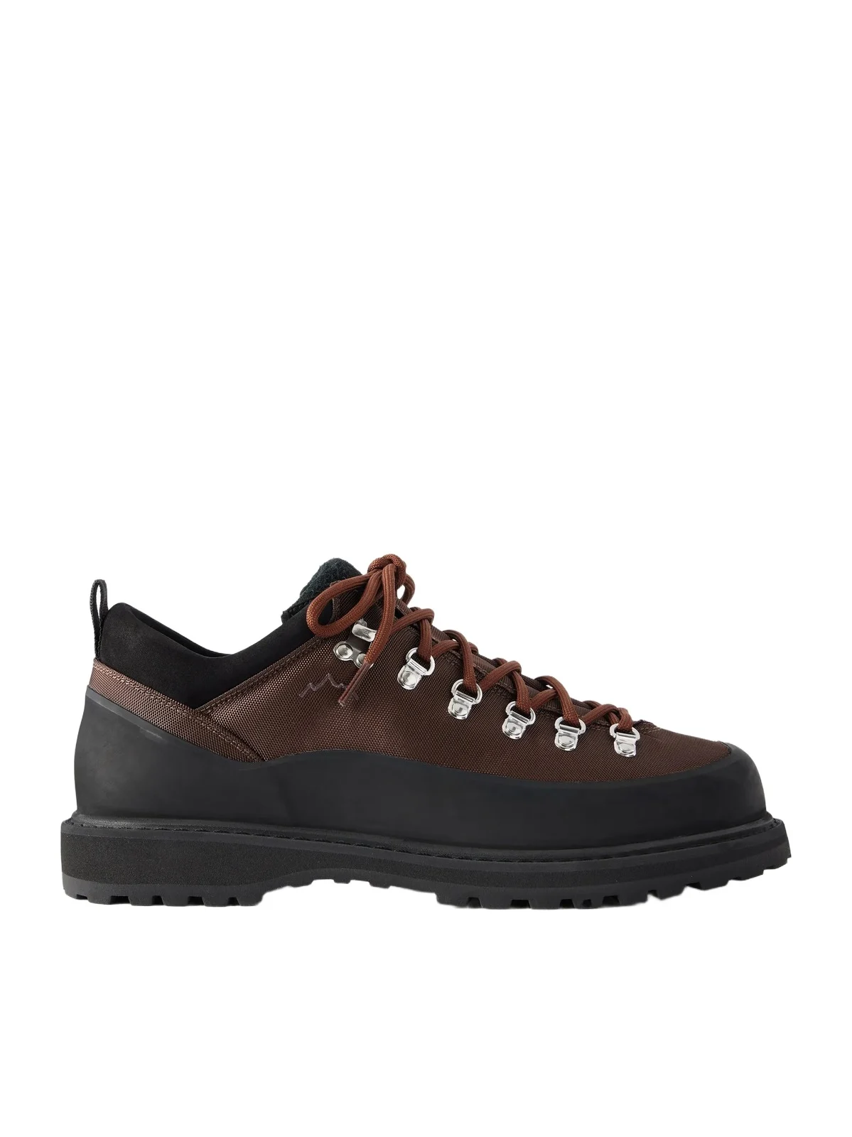 Diemme Roccia Basso Rubber and Suede-Trimmed Mesh Hiking Boots - Men