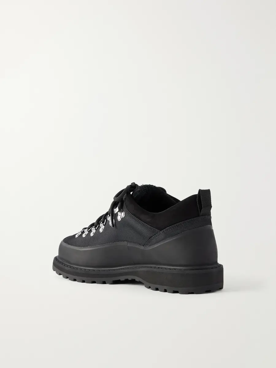 Diemme Roccia Basso Rubber and Suede-Trimmed Mesh Hiking Boots - Men | Thumbnail 4