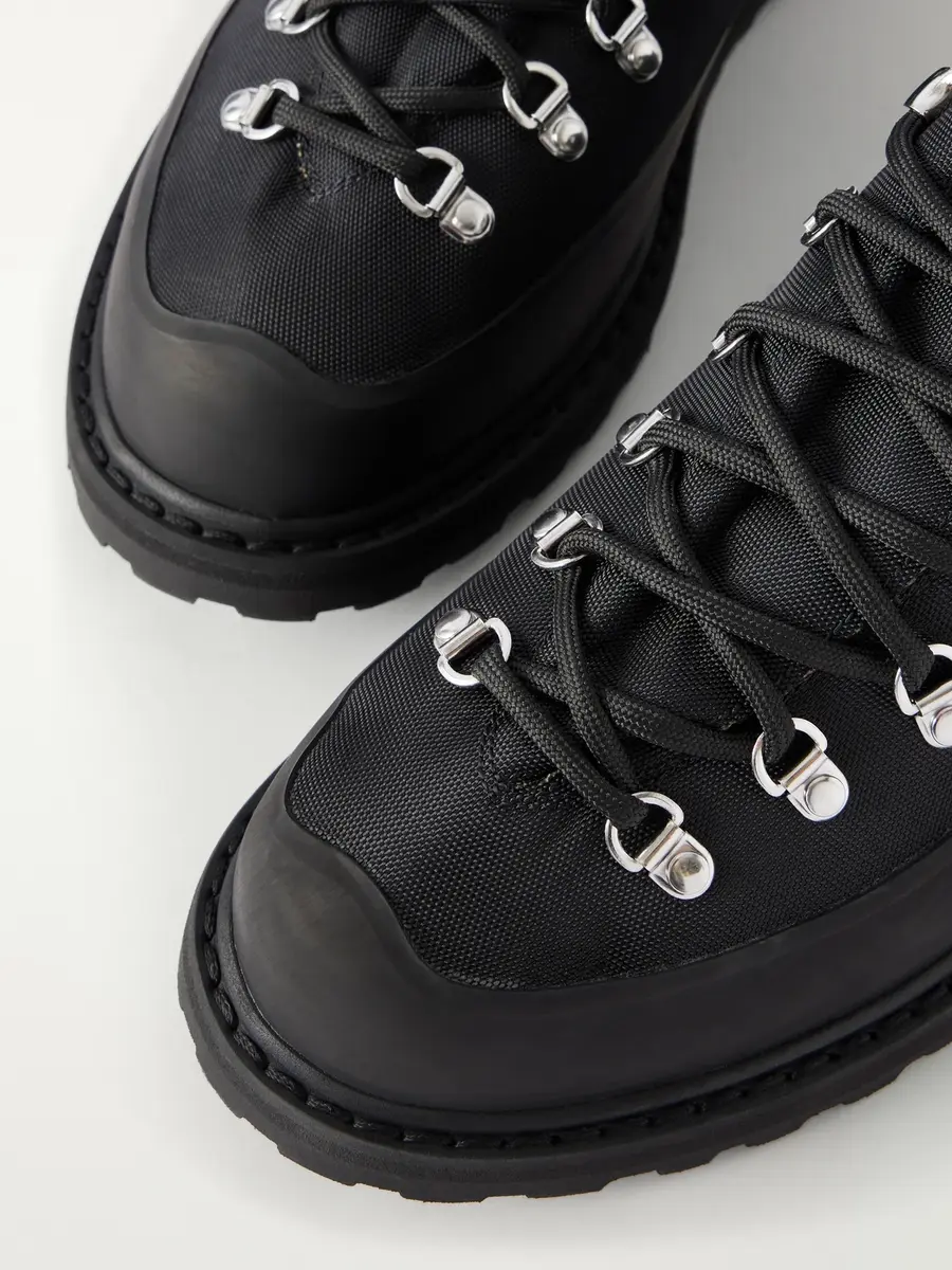 Diemme Roccia Basso Rubber and Suede-Trimmed Mesh Hiking Boots - Men | Thumbnail 5
