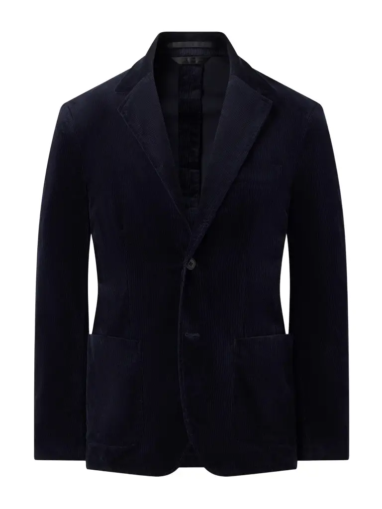 Cotton-Blend Corduroy Blazer - Men Cotton-Blend Corduroy Blazer - Men