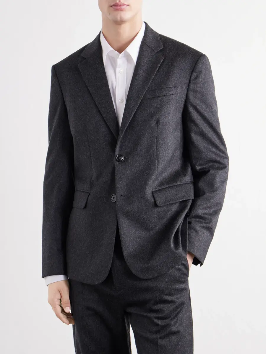 TOTEME Wool and Cashmere-Blend Flannel Suit Jacket - Men | Thumbnail 3 TOTEME Wool and Cashmere-Blend Flannel Suit Jacket - Men | Thumbnail 3