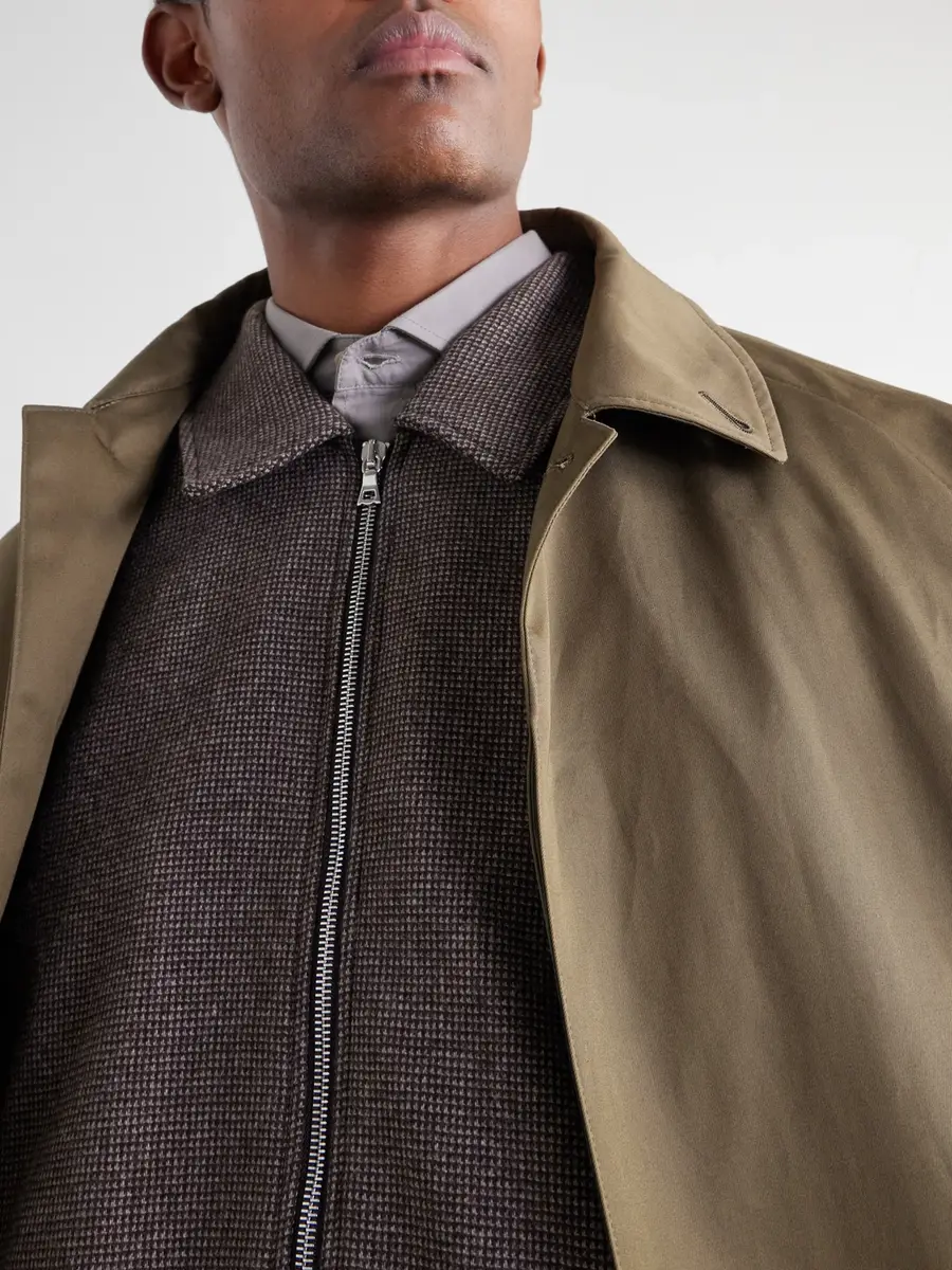 OFFICINE GÉNÉRALE Marlino Houndstooth Virgin Wool Overshirt - Men | Thumbnail 5 OFFICINE GÉNÉRALE Marlino Houndstooth Virgin Wool Overshirt - Men | Thumbnail 5