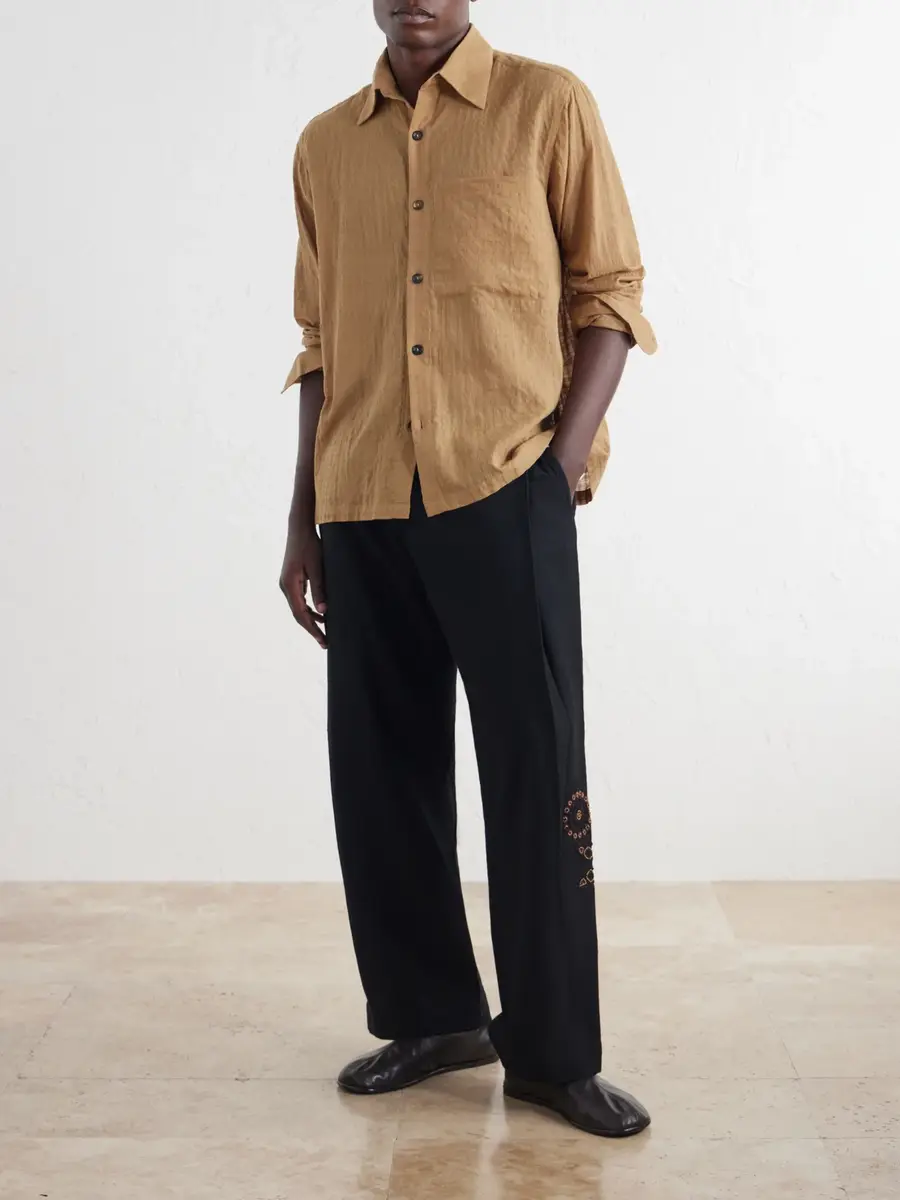 Kartik Research Checked Cotton Shirt - Men | Thumbnail 2 Kartik Research Checked Cotton Shirt - Men | Thumbnail 2