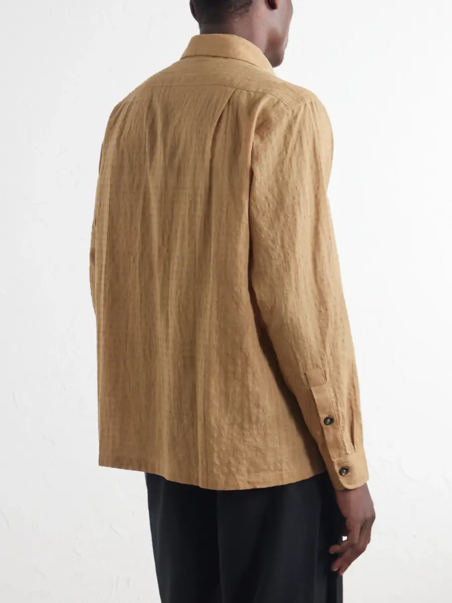 Kartik Research Checked Cotton Shirt - Men | Thumbnail 4 Kartik Research Checked Cotton Shirt - Men | Thumbnail 4