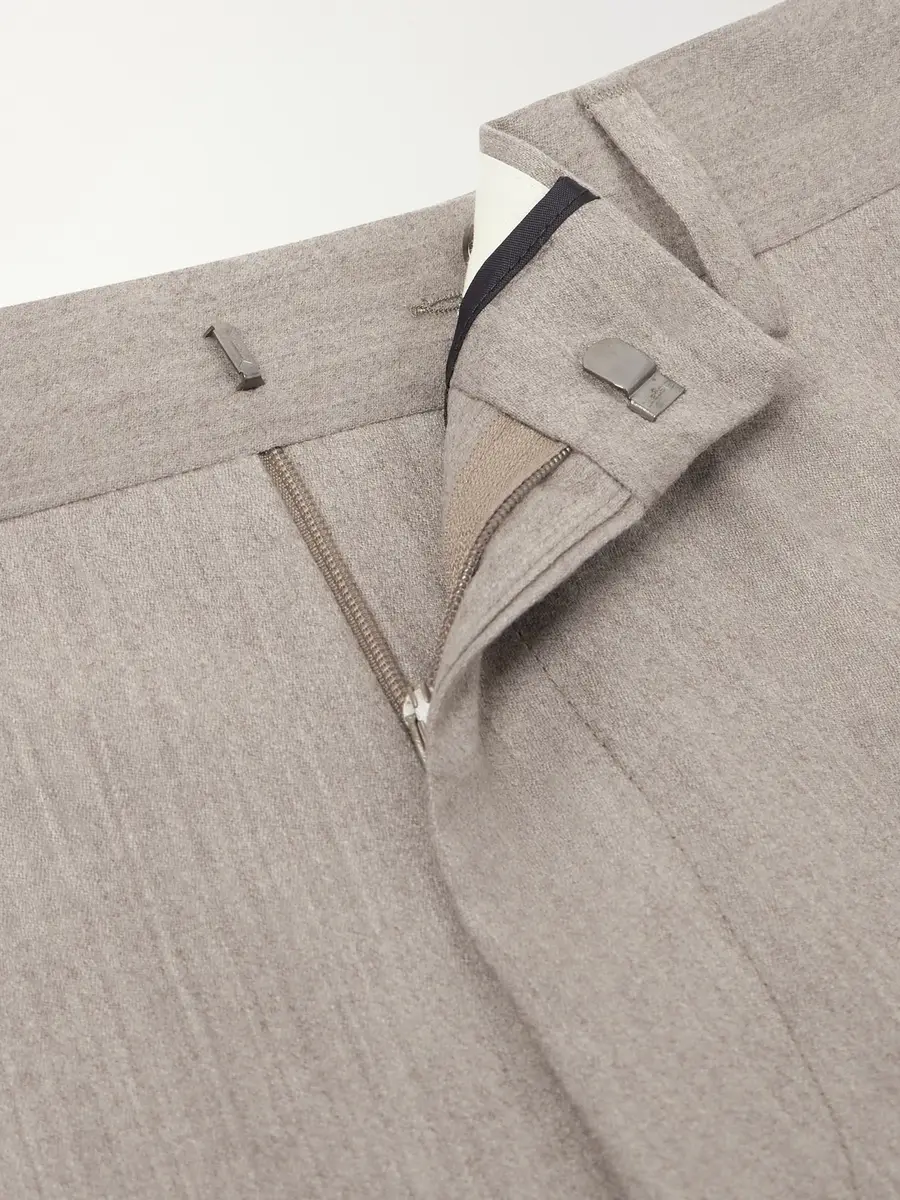 Paul Smith Brierly Straight-Leg Wool and Cashmere-Blend Trousers - Men | Thumbnail 6 Paul Smith Brierly Straight-Leg Wool and Cashmere-Blend Trousers - Men | Thumbnail 6