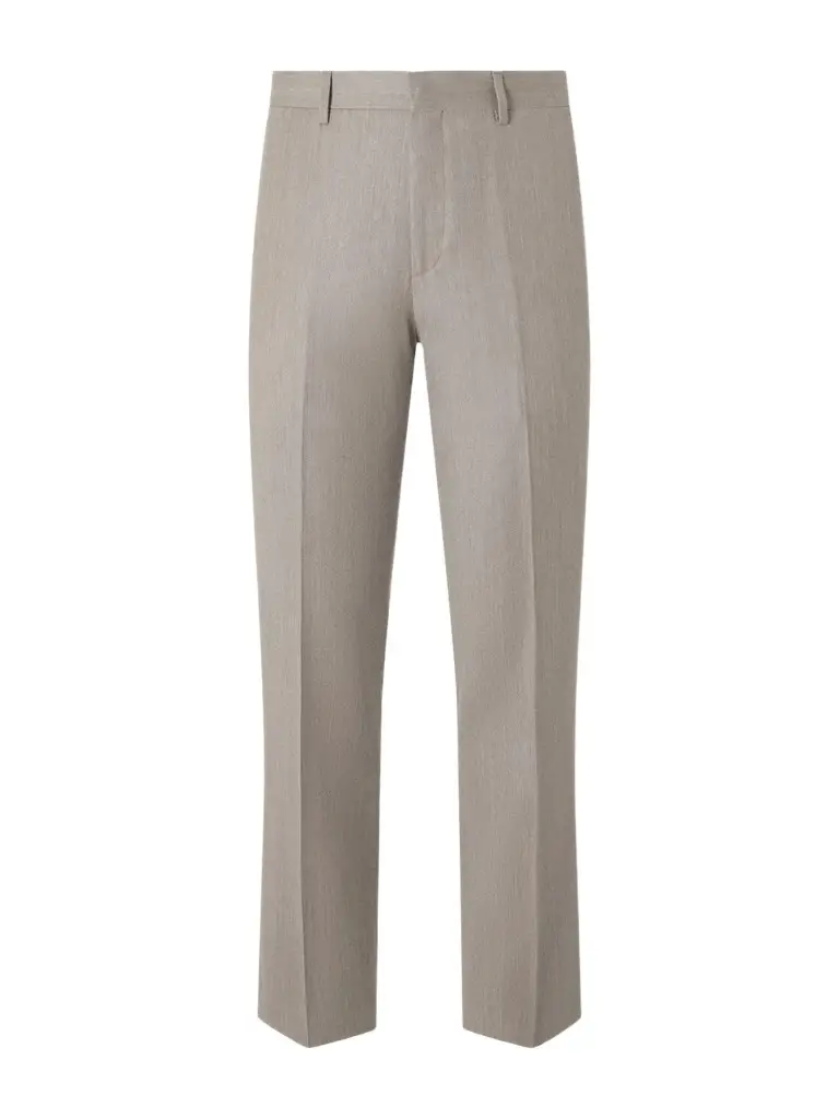 Brierly Straight-Leg Wool and Cashmere-Blend Trousers - Men