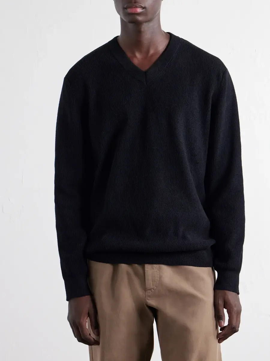 NN07 Danny V-Neck 6429 Chenille Sweater - Men | Thumbnail 3 NN07 Danny V-Neck 6429 Chenille Sweater - Men | Thumbnail 3