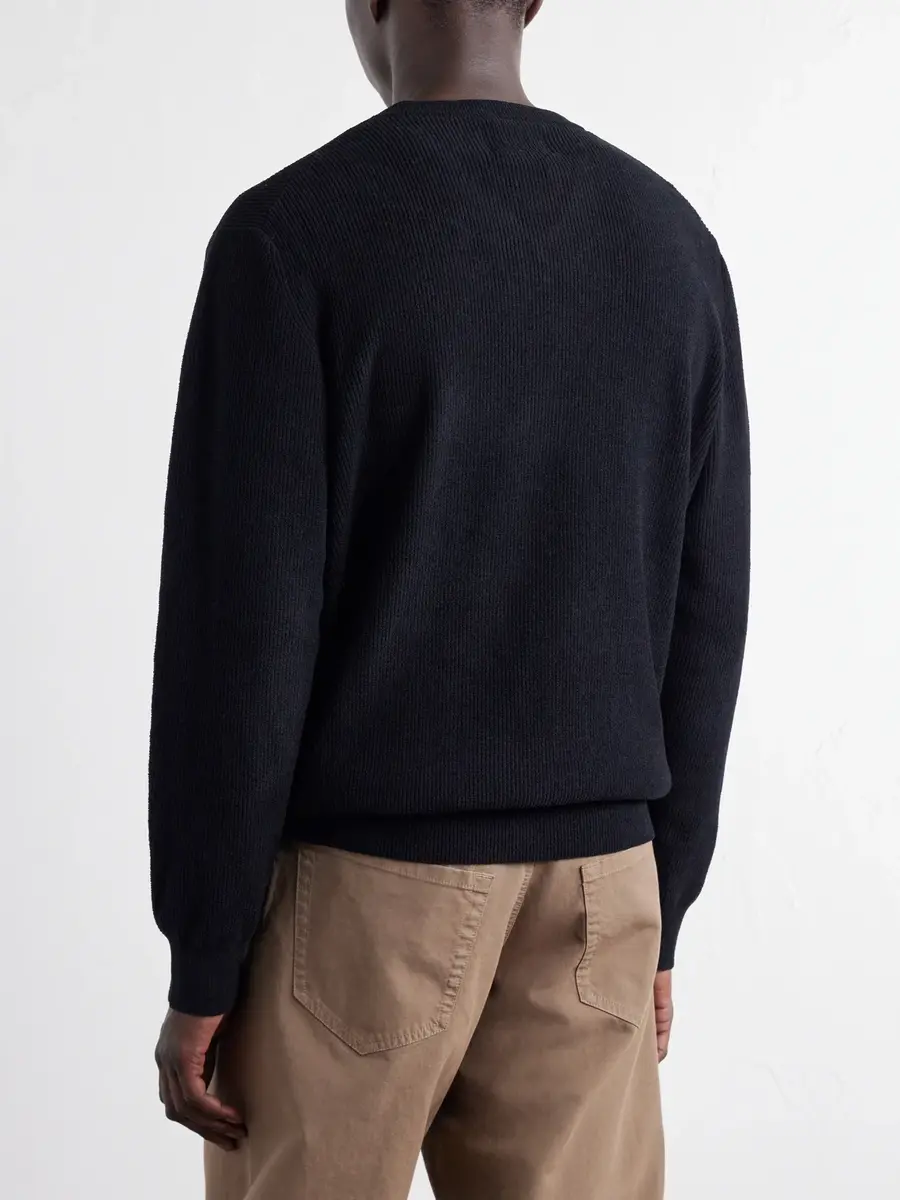 NN07 Danny V-Neck 6429 Chenille Sweater - Men | Thumbnail 4 NN07 Danny V-Neck 6429 Chenille Sweater - Men | Thumbnail 4