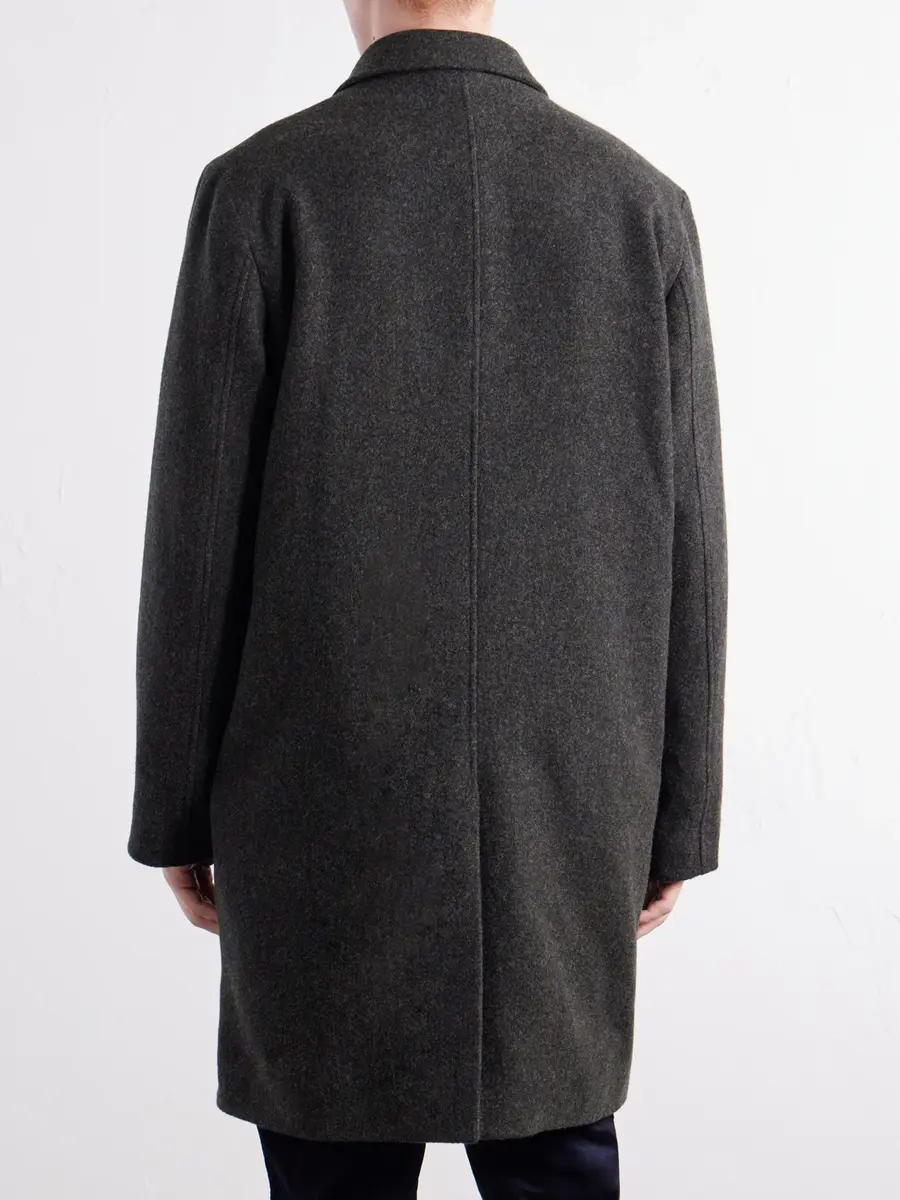 Sunspel Wool-Tweed Coat - Men | Thumbnail 4 Sunspel Wool-Tweed Coat - Men | Thumbnail 4