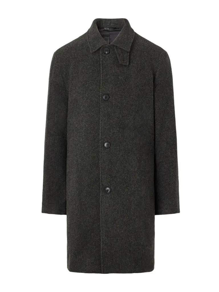 Sunspel Wool-Tweed Coat - Men