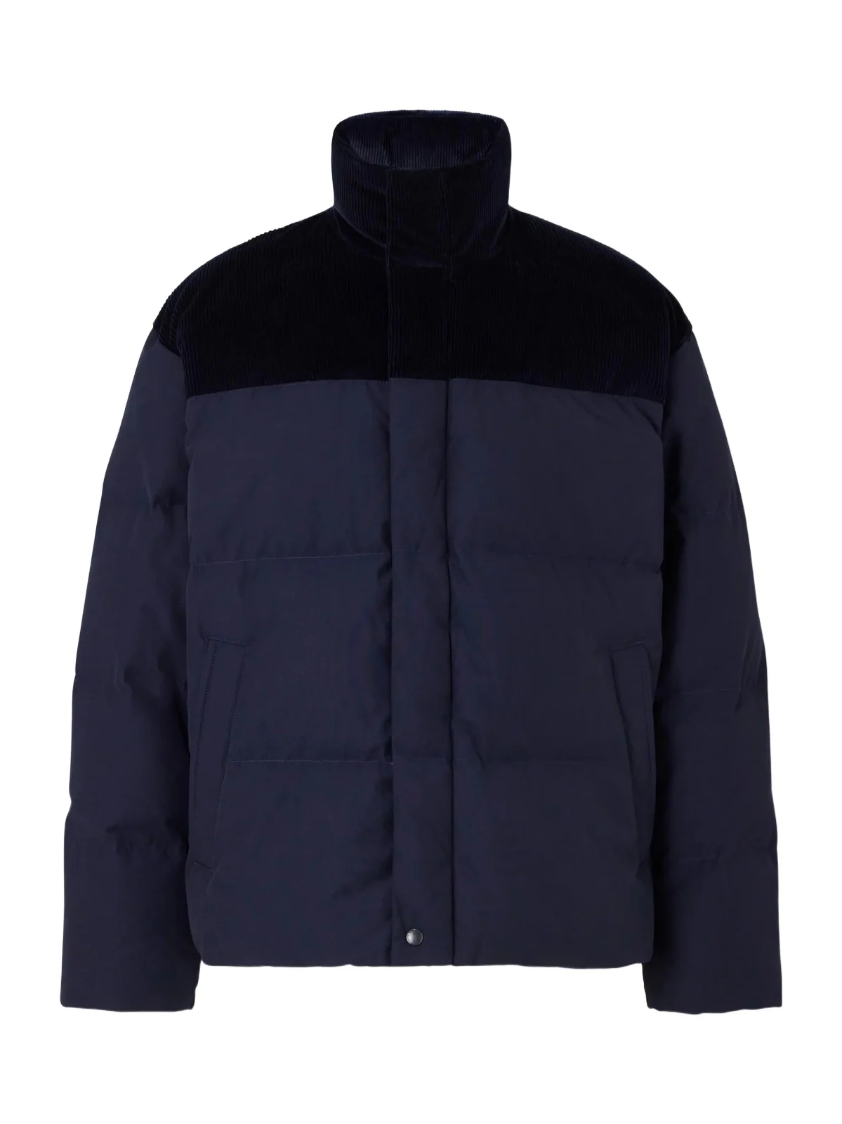 Sterling Corduroy-Trimmed Quilted Shell Down Jacket - Men
