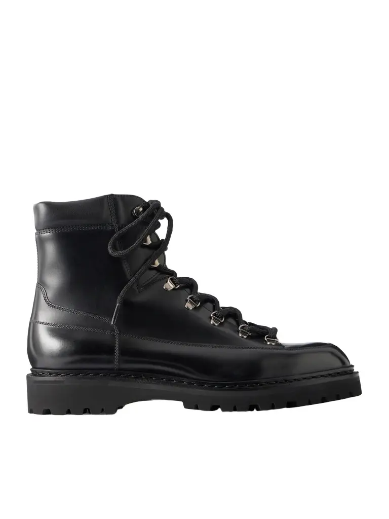John Lobb Sommet Leather Hiking Boots - Men
