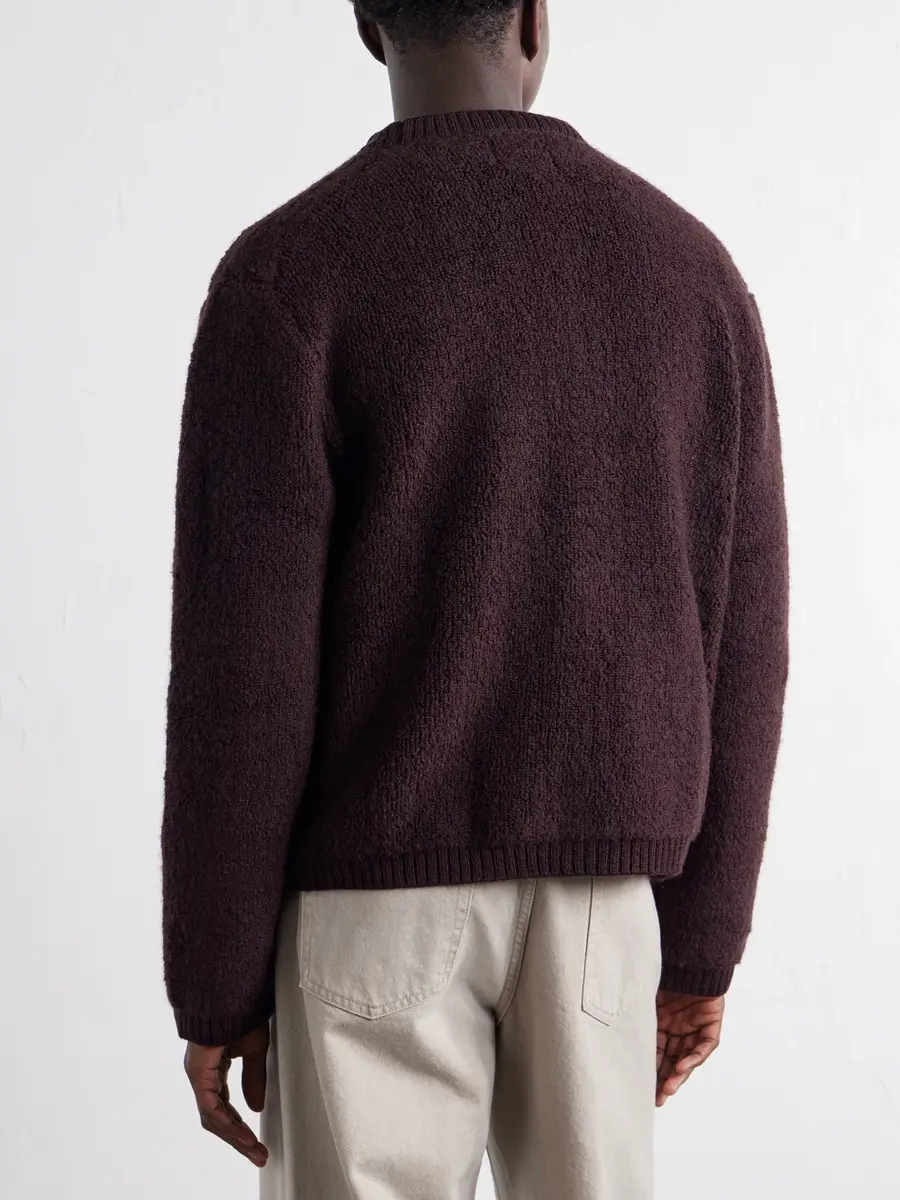 NN07 60064 Wool-Terry Fleece Cardigan - Men | Thumbnail 4