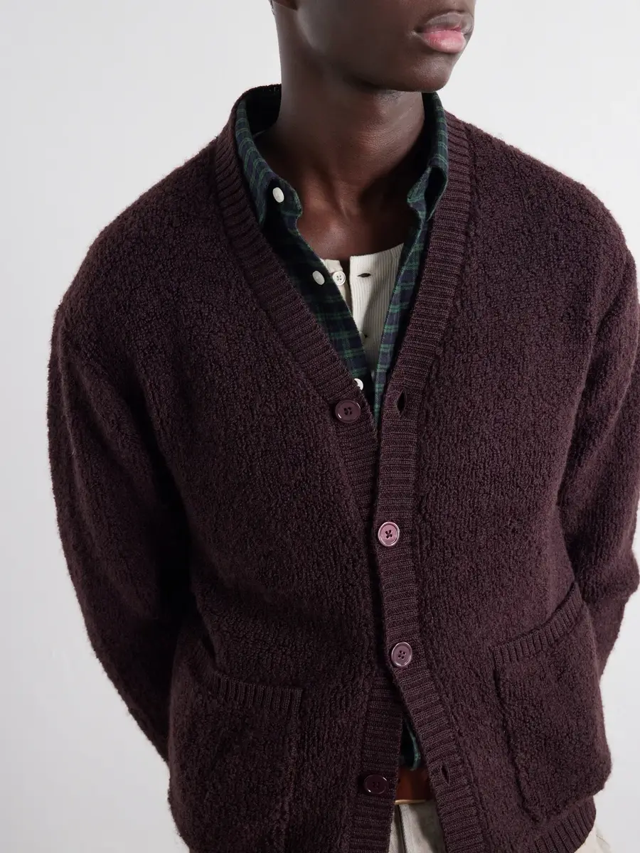 NN07 60064 Wool-Terry Fleece Cardigan - Men | Thumbnail 5