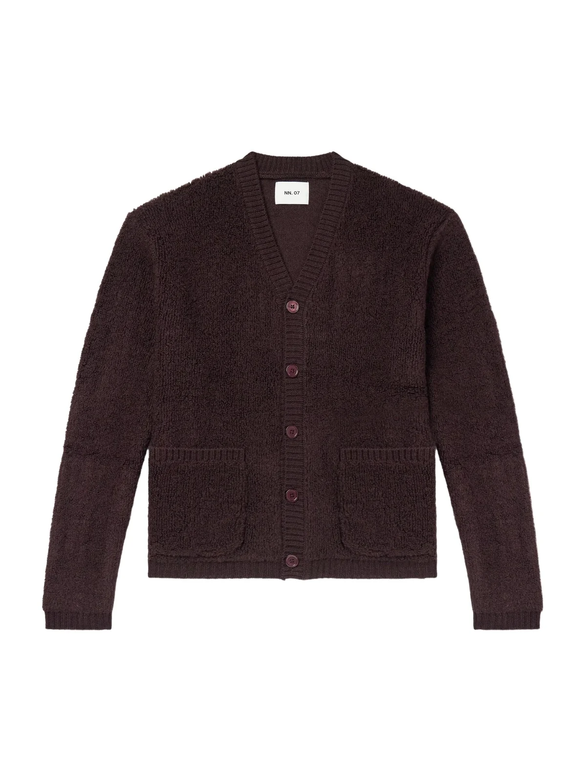 60064 Wool-Terry Fleece Cardigan - Men 60064 Wool-Terry Fleece Cardigan - Men