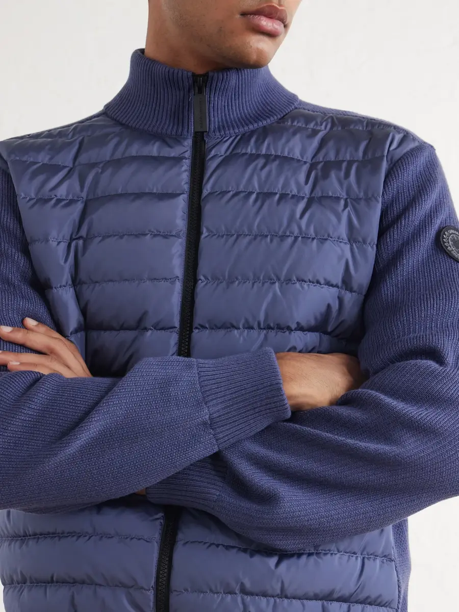 Canada Goose HyBridge® Ribbed Wool and Quilted Shell Down Jacket - Men | Thumbnail 5 Canada Goose HyBridge® Ribbed Wool and Quilted Shell Down Jacket - Men | Thumbnail 5