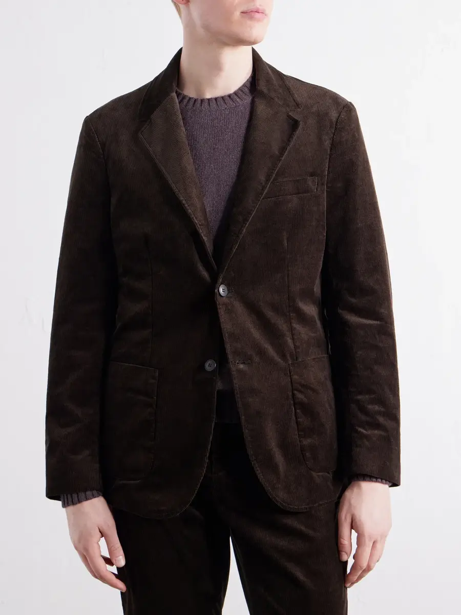 Sunspel Cotton-Blend Corduroy Blazer - Men | Thumbnail 3