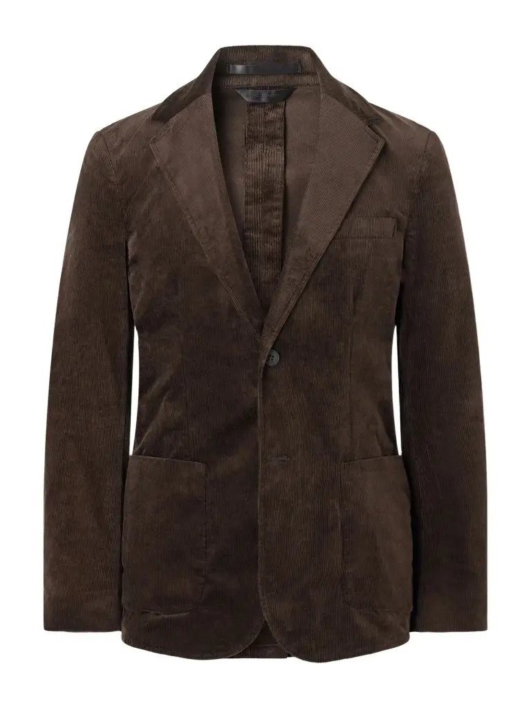 Cotton-Blend Corduroy Blazer - Men Cotton-Blend Corduroy Blazer - Men