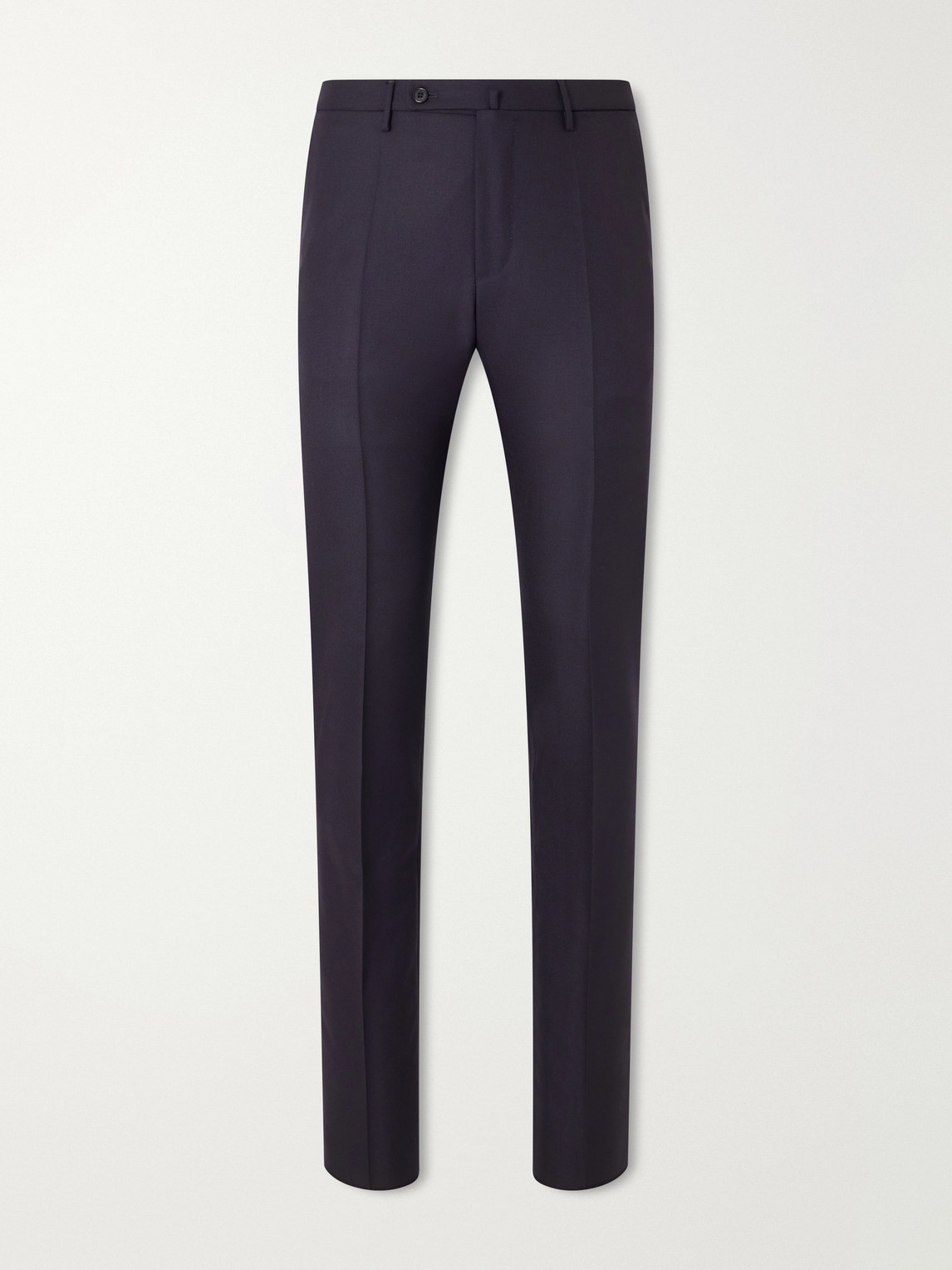 Slowear Incotex Straight-Leg Wool-Canvas Trousers - Men