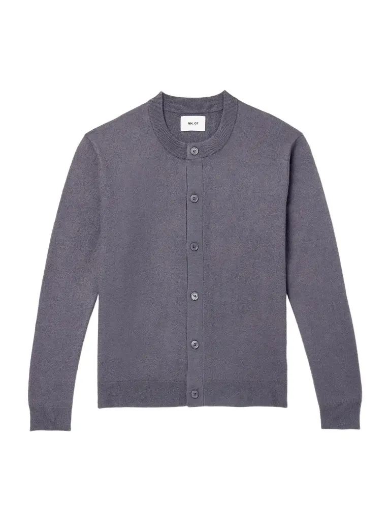 NN07 Jasper Crew 60062 Wool Cardigan - Men