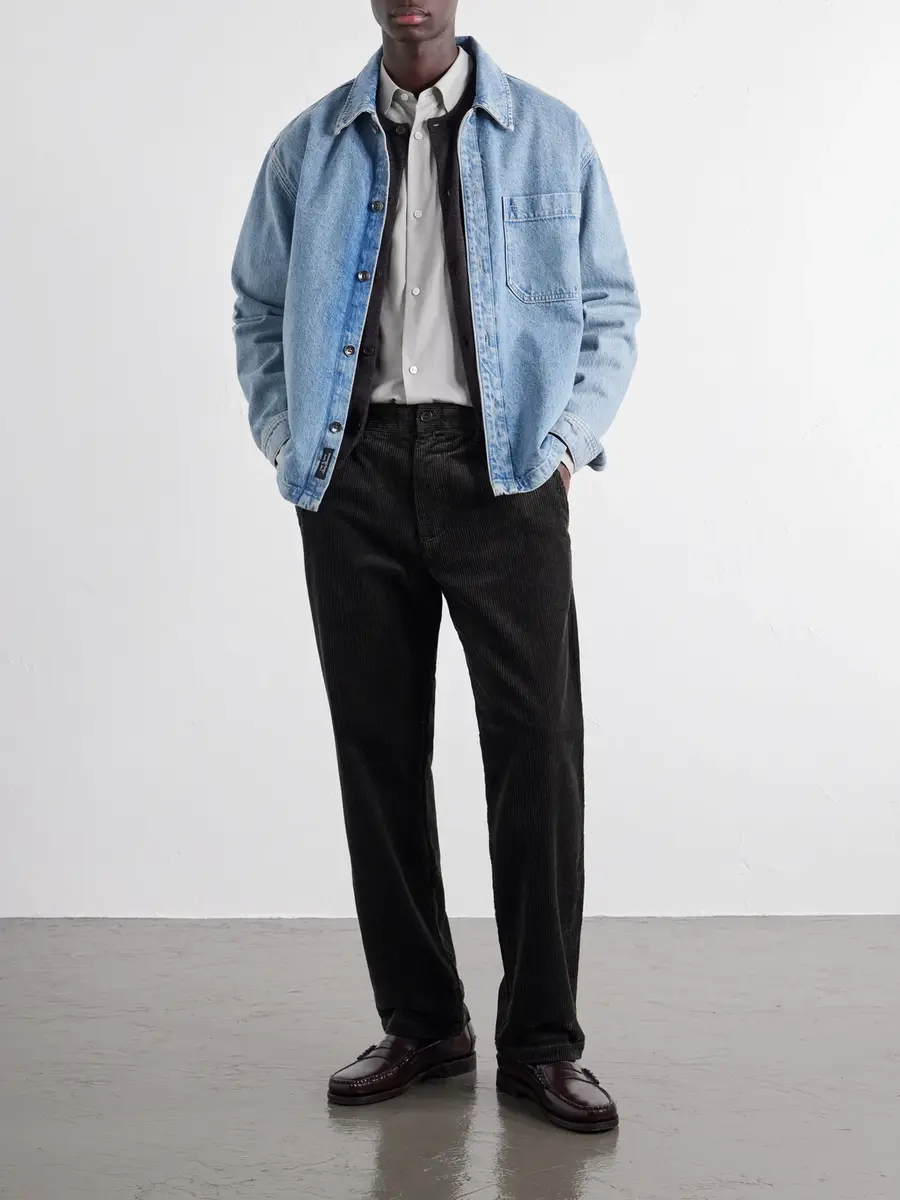 NN07 Aden 50004 Straight-Leg Organic Cotton-Corduroy Trousers - Men | Thumbnail 2