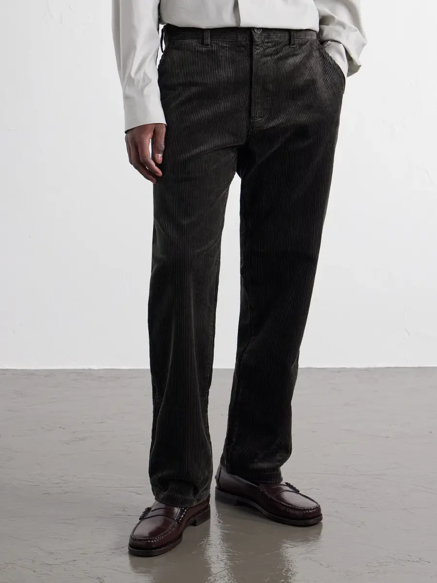 NN07 Aden 50004 Straight-Leg Organic Cotton-Corduroy Trousers - Men | Thumbnail 3
