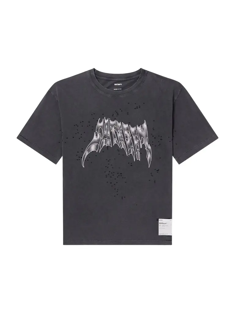 Logo-Print Distressed MothTech™ Cotton-Jersey T-Shirt - Men