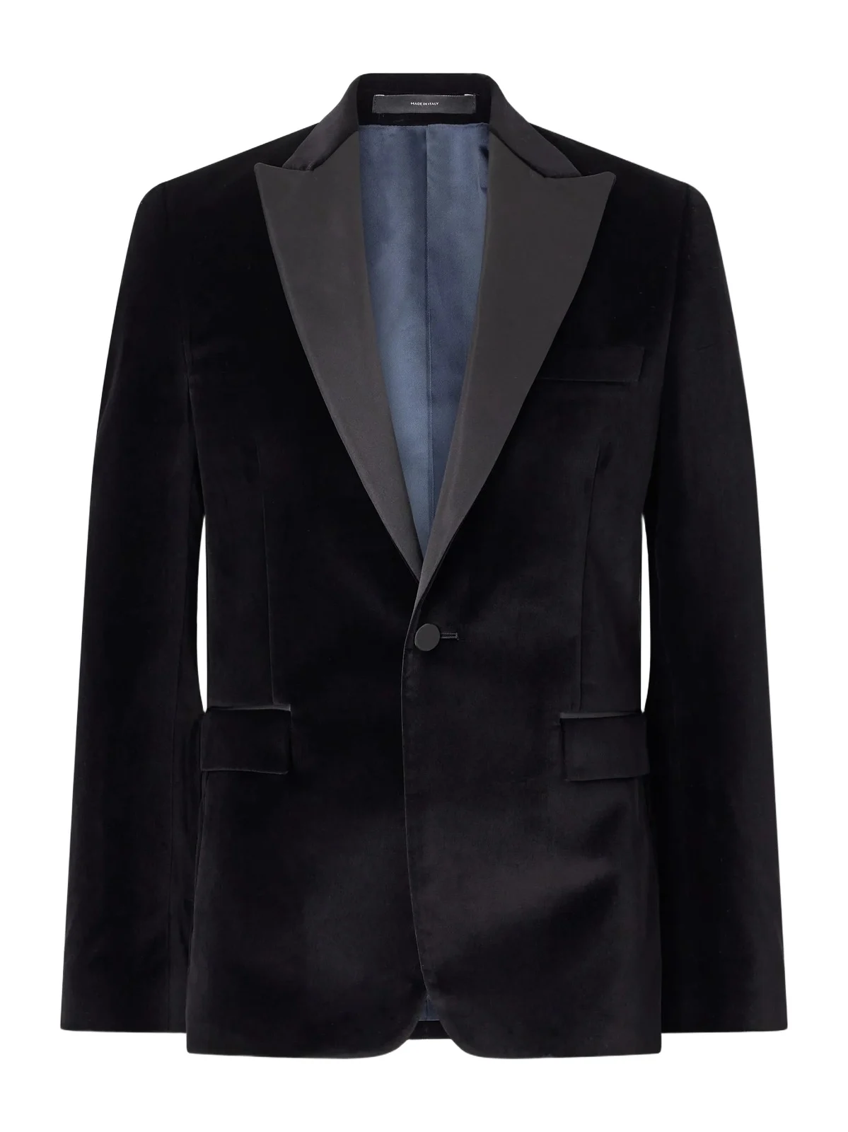 Paul Smith Satin-Trimmed Cotton-Velvet Tuxedo Jacket - Men