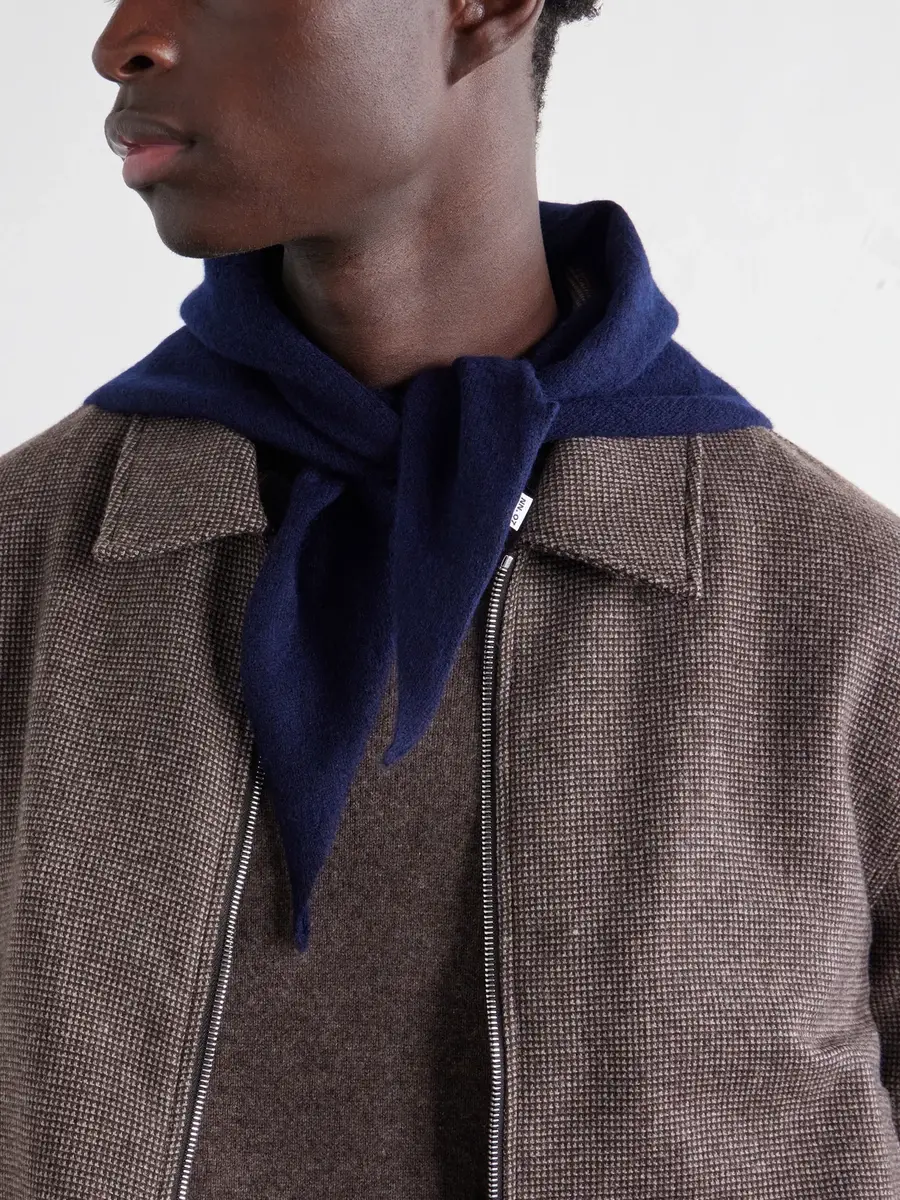 NN07 Triangle 6623 Wool Scarf - Men | Thumbnail 3