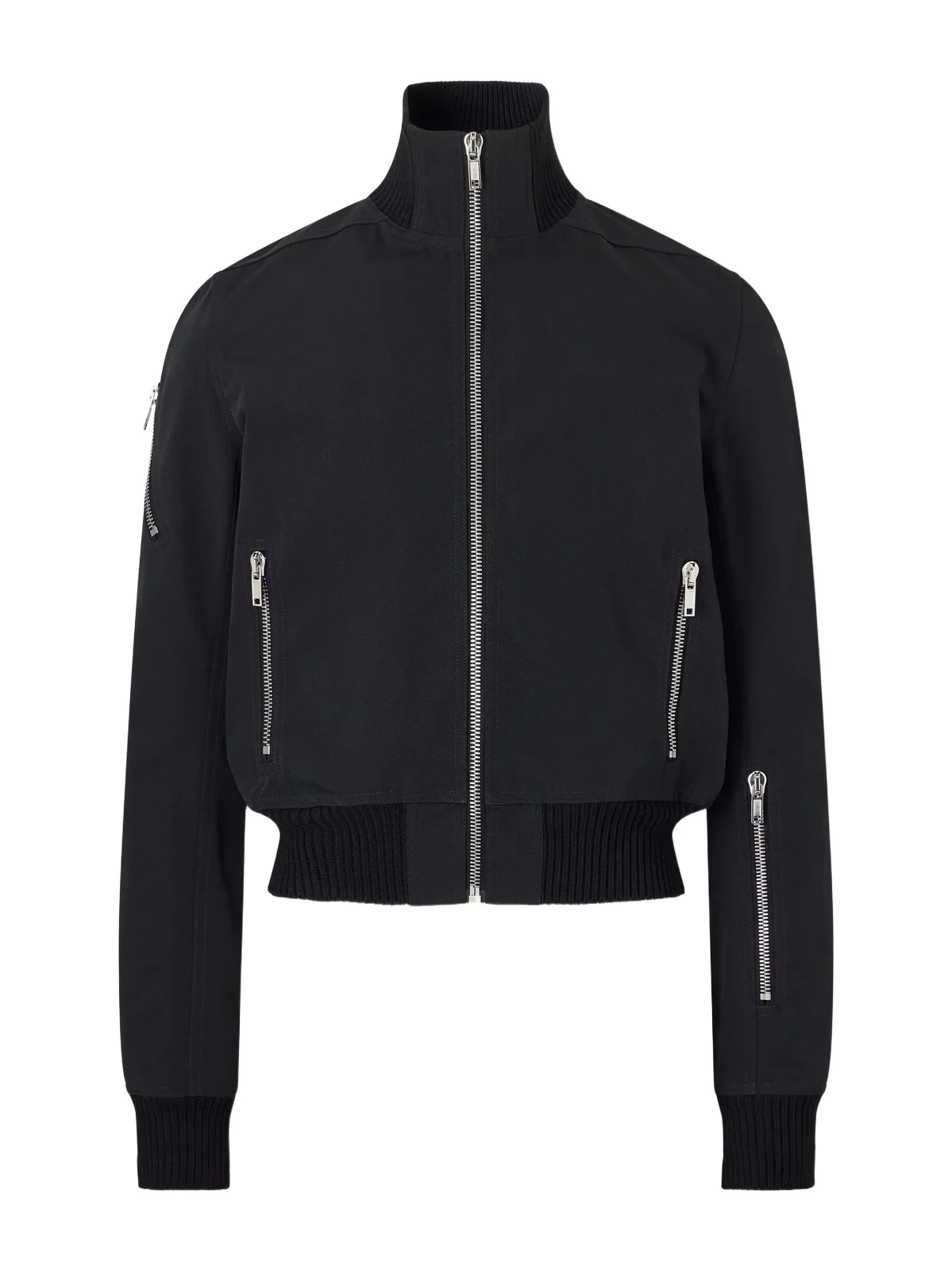 Rick Owens Rib-Trimmed Canvas Blouson Jacket - Men