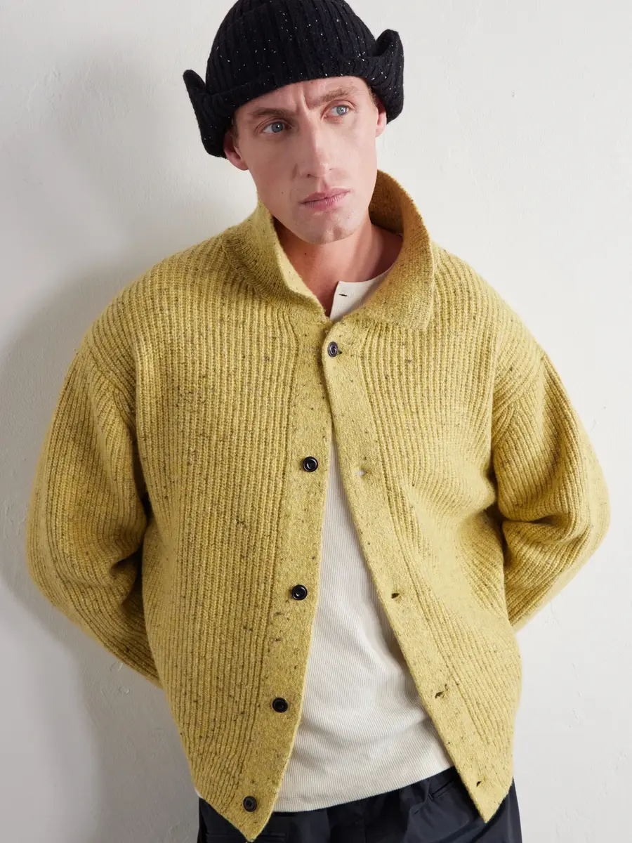 SAGE NATION Padded Ribbed-Knit Beanie - Men | Thumbnail 2