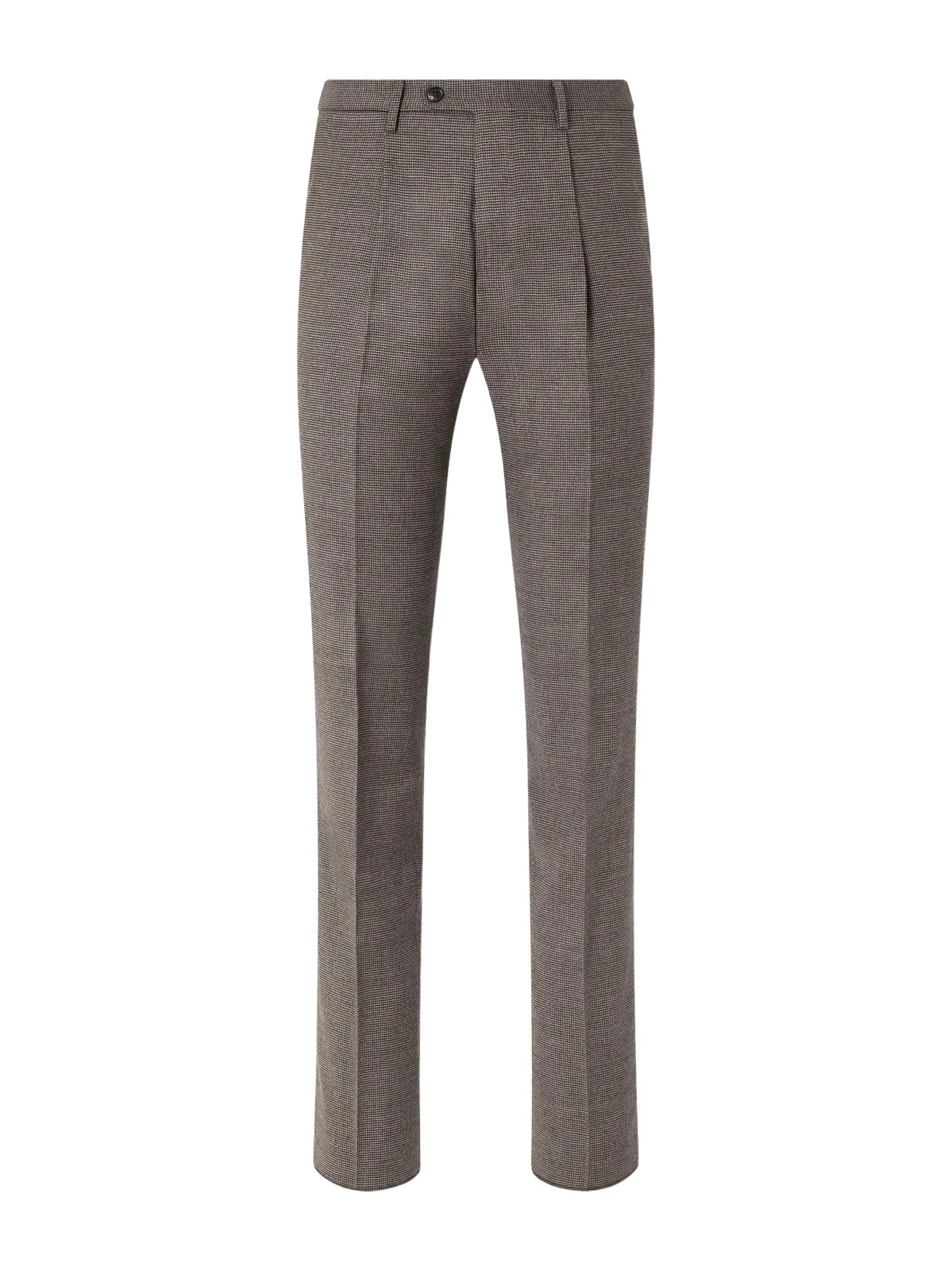 Slowear Incotex Straight-Leg Houndstooth Wool-Blend Trousers - Men
