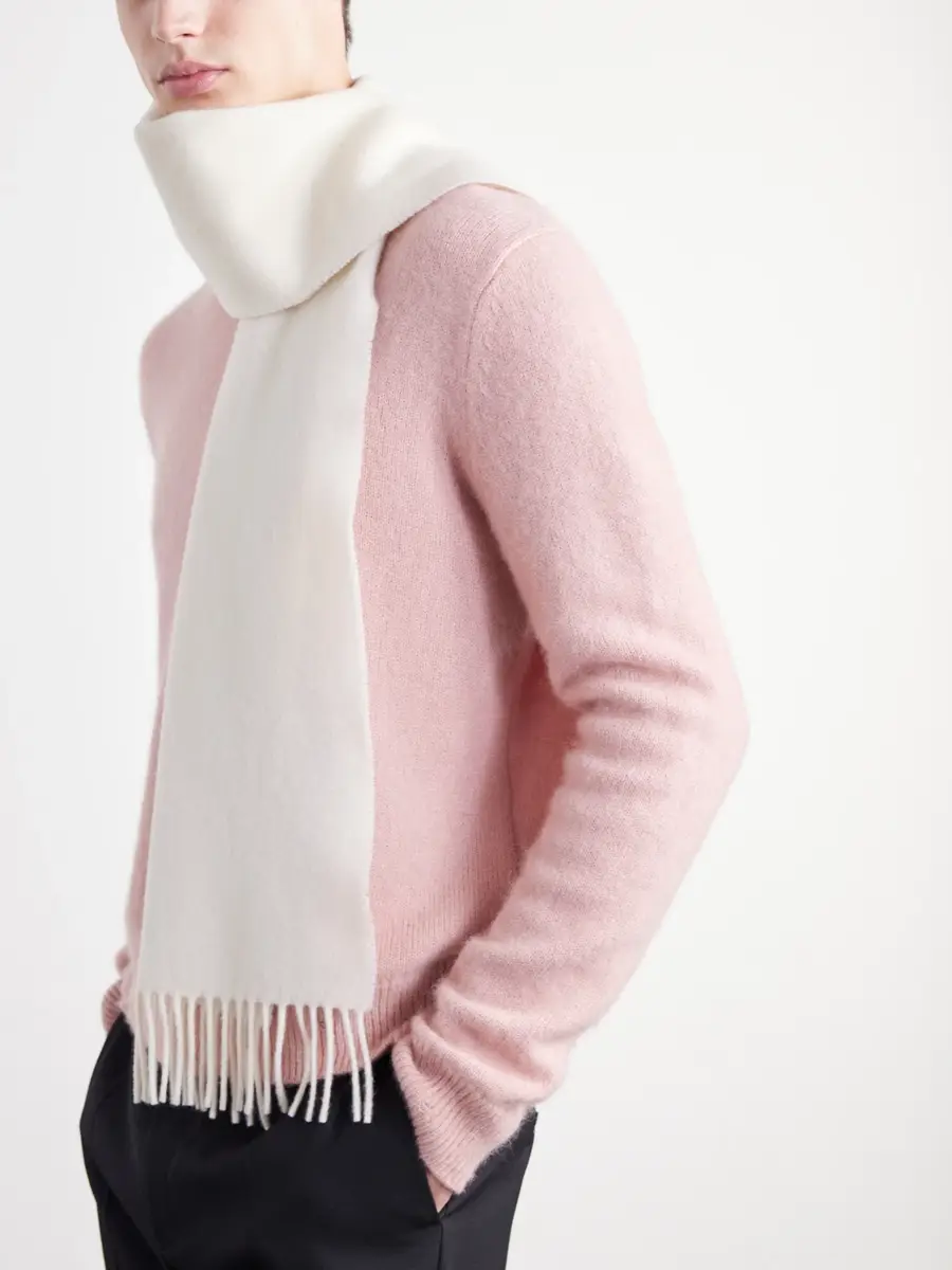 TOTEME Wool Scarf - Men | Thumbnail 3 TOTEME Wool Scarf - Men | Thumbnail 3
