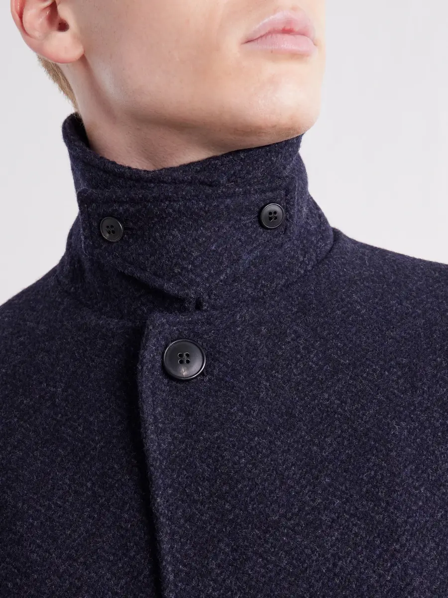 Sunspel Wool-Tweed Coat - Men | Thumbnail 5 Sunspel Wool-Tweed Coat - Men | Thumbnail 5