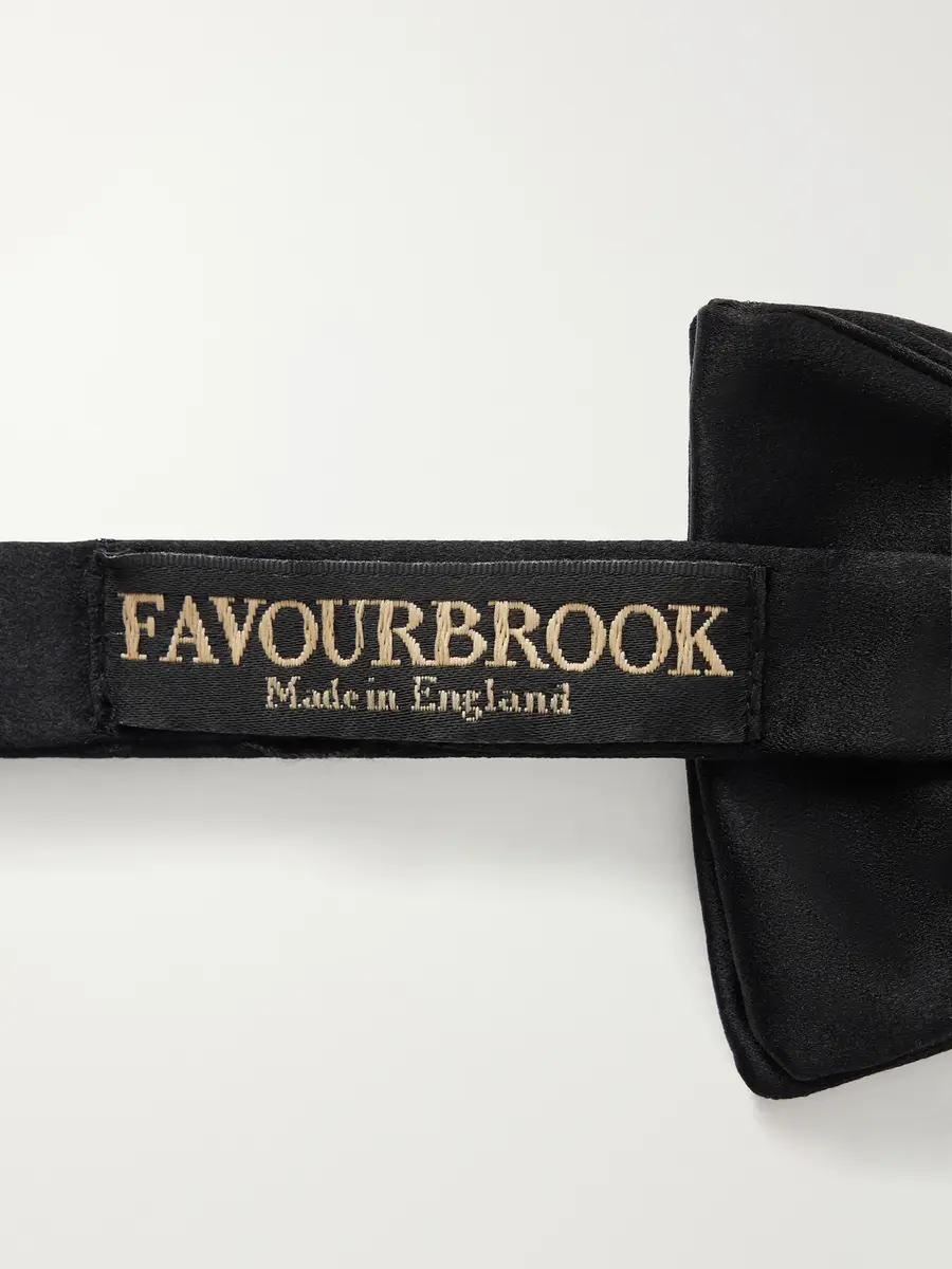 Favourbrook Pre-Tied Silk-Satin Bow Tie - Men | Thumbnail 3 Favourbrook Pre-Tied Silk-Satin Bow Tie - Men | Thumbnail 3