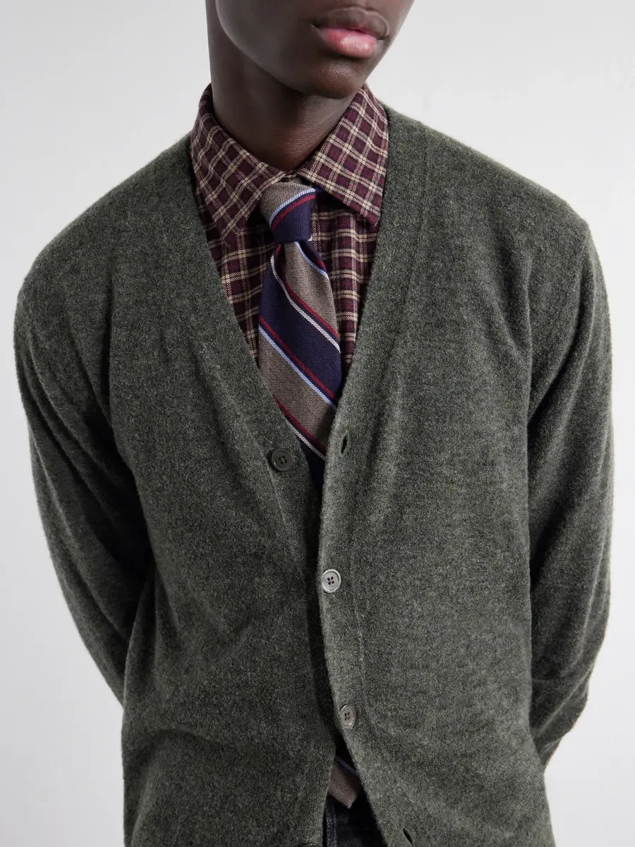 NN07 Gavin 60073 Bouclé Wool-Blend Cardigan - Men | Thumbnail 5 NN07 Gavin 60073 Bouclé Wool-Blend Cardigan - Men | Thumbnail 5