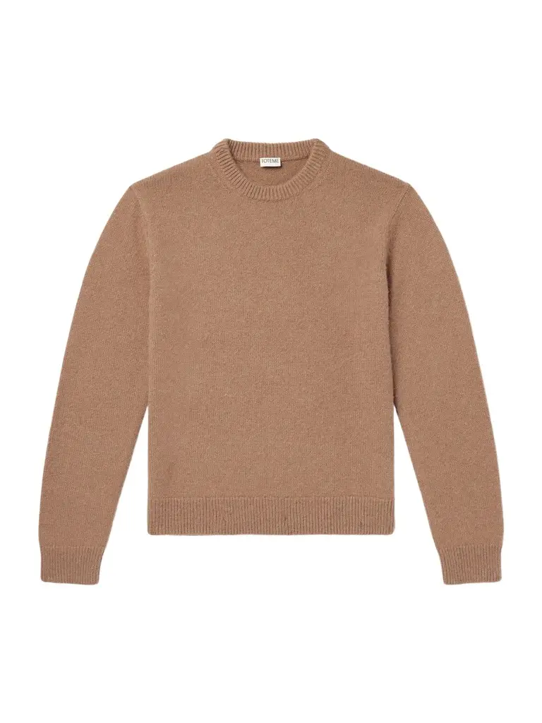 TOTEME Camel Hair Sweater - Men